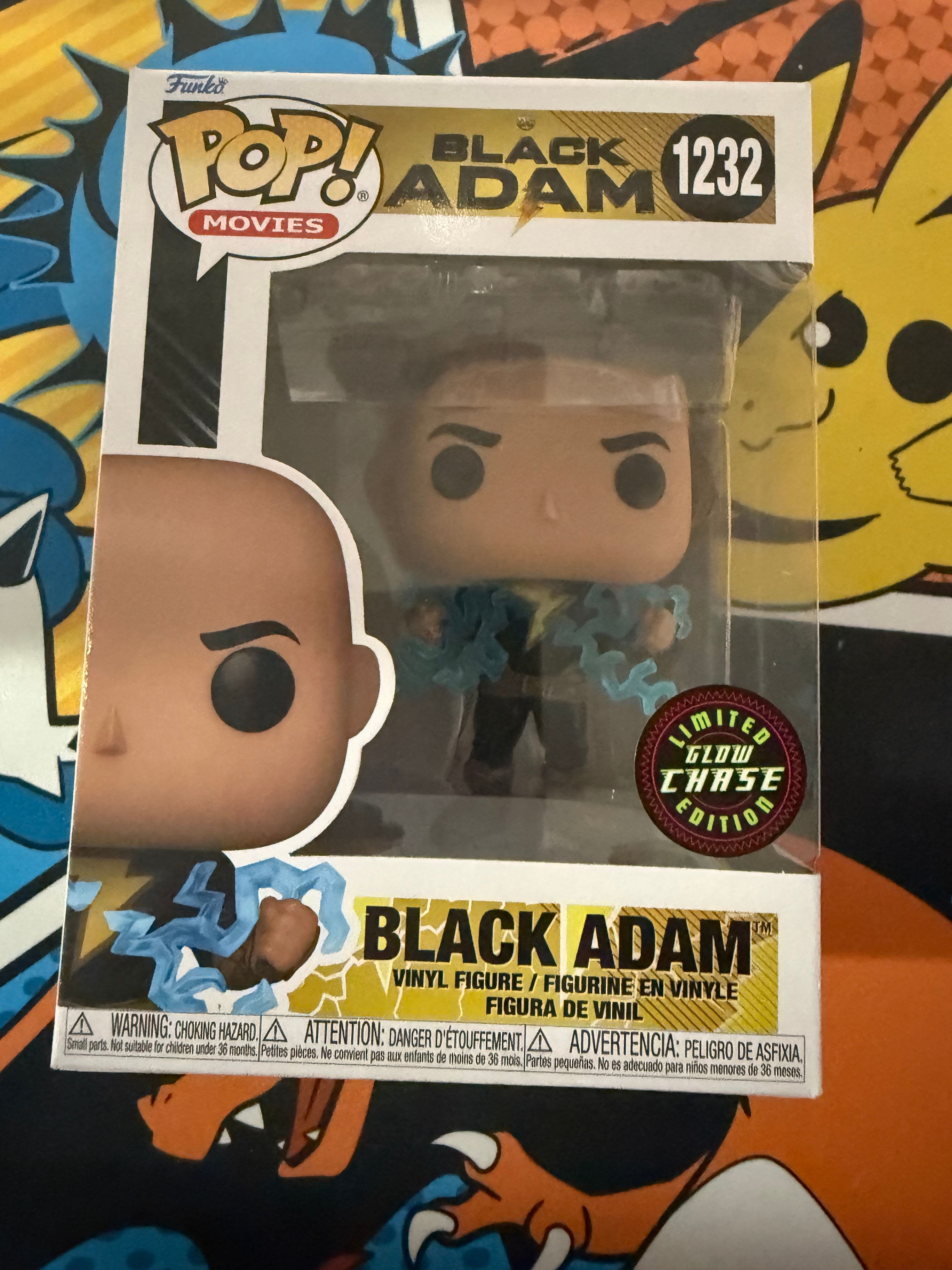 Black Adam Funko Pop - Glow Chase