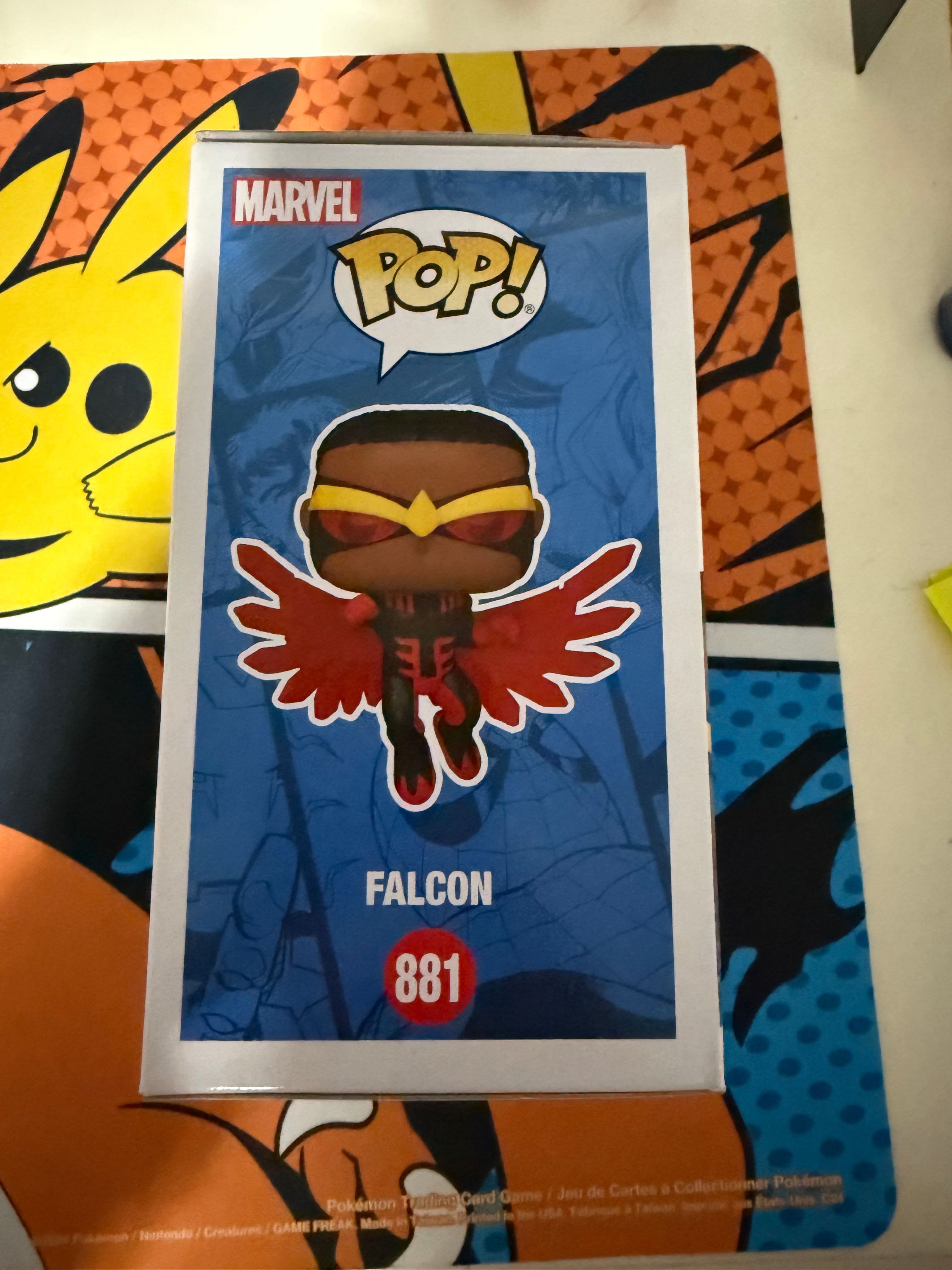 Falcon Funko Pop - Shared Sticker