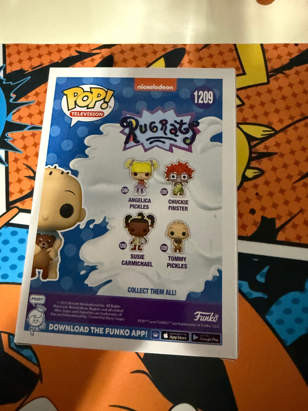 Tommy Pickles Funko Pop - Chase Edition