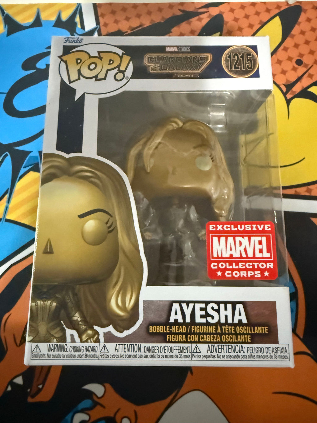 Ayesha Funko Pop - Guardians of the Galaxy