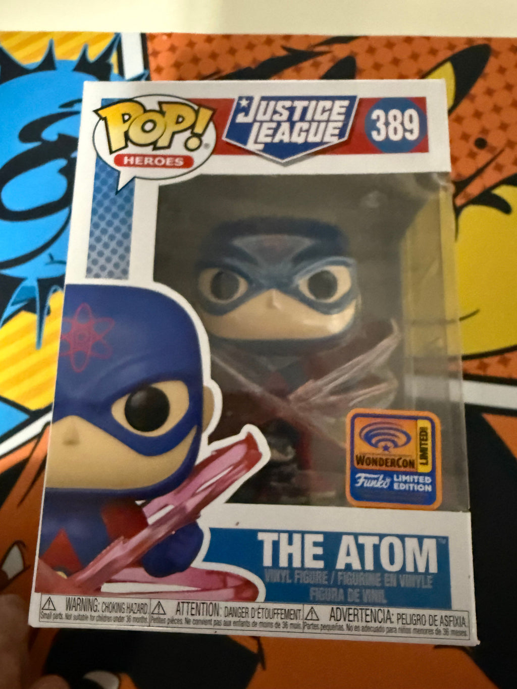 The Atom Funko Pop - WonderCon Exclusive