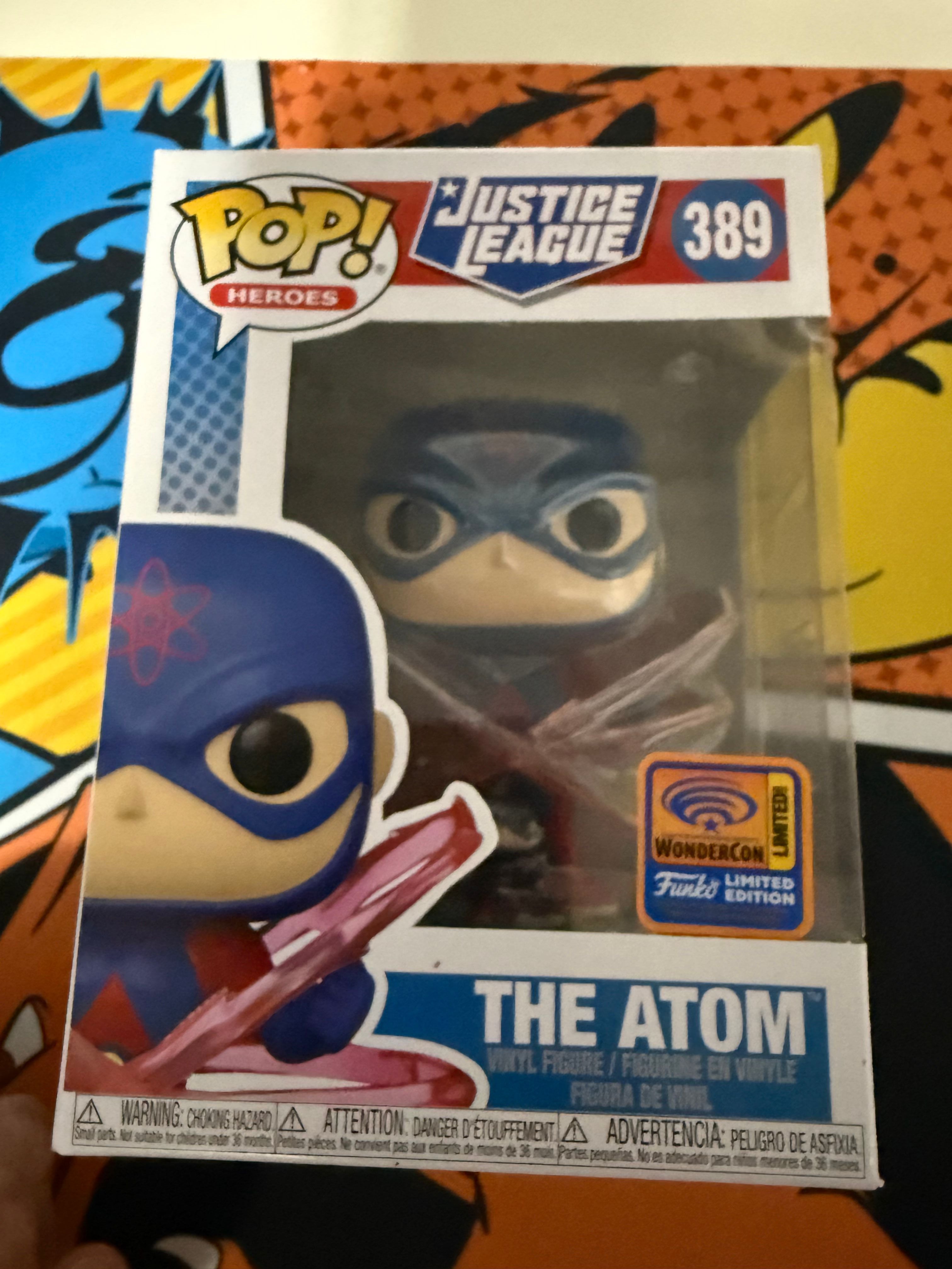 The Atom Funko Pop - WonderCon Exclusive