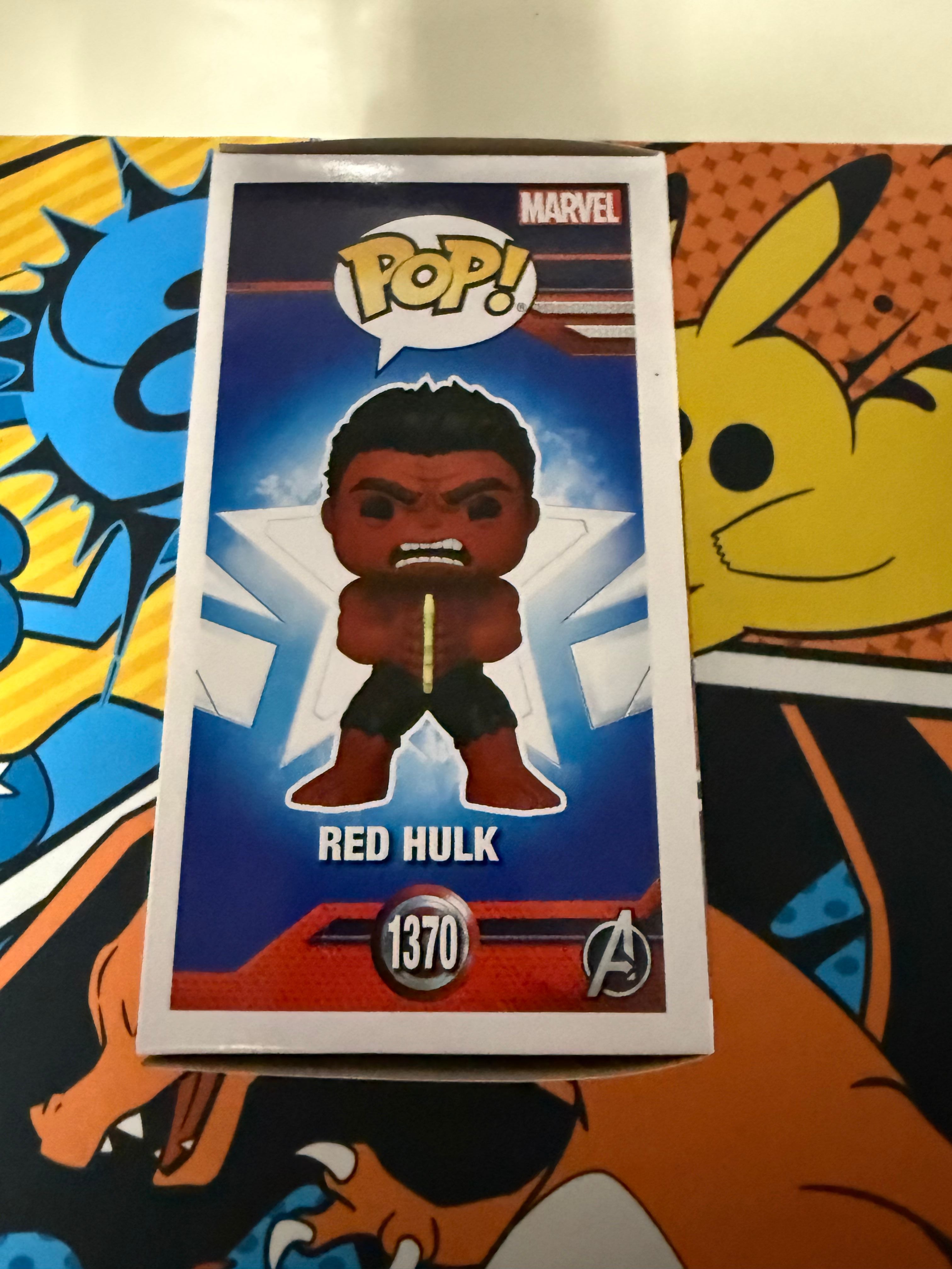 Red Hulk Funko Pop - Captain America Brave New World