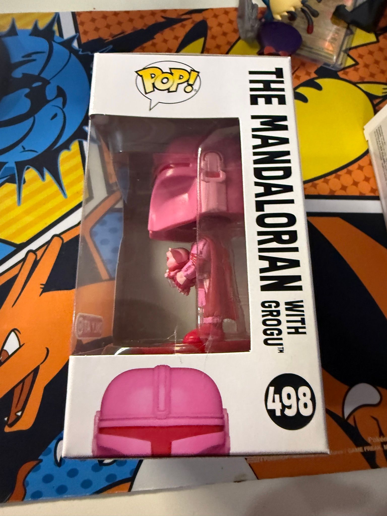 Valentine's Day Mandalorian Funko Pop (Damaged Box)