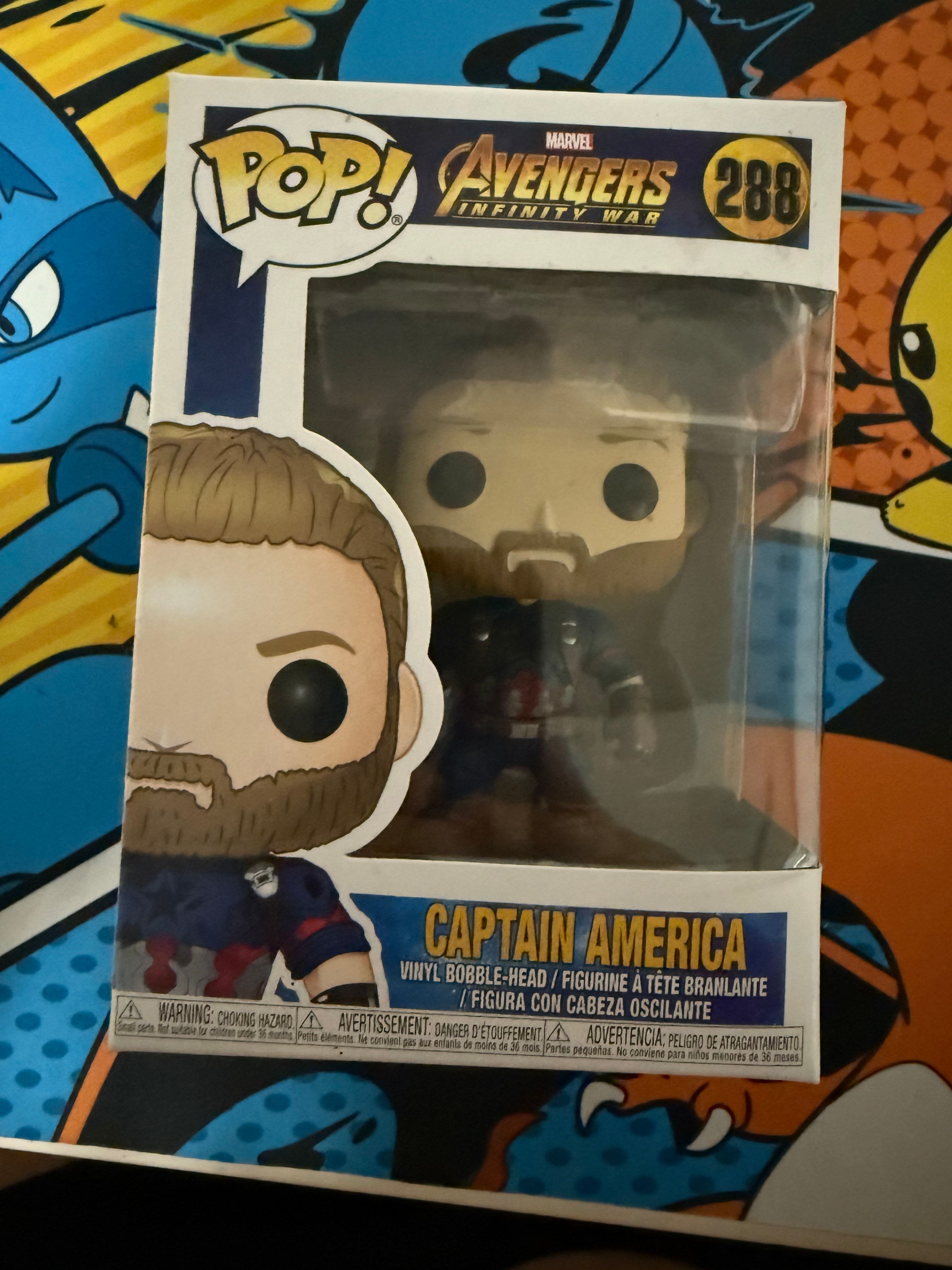 Captain America Funko Pop - Infinity War