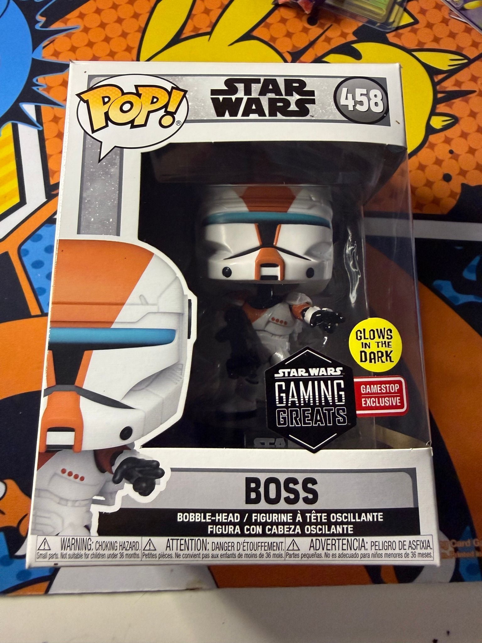 Boss Funko Pop #458 - Glow in the Dark