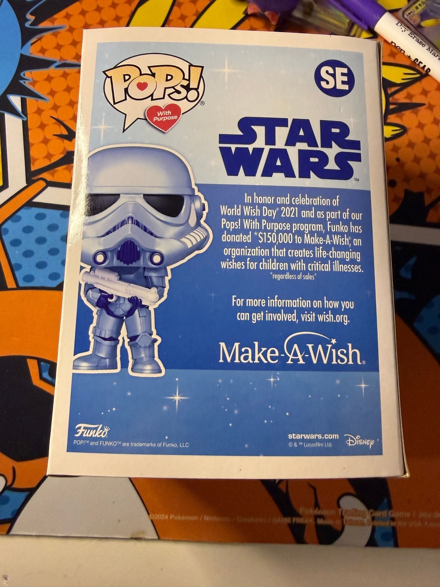 Make-A-Wish Stormtrooper Funko Pop