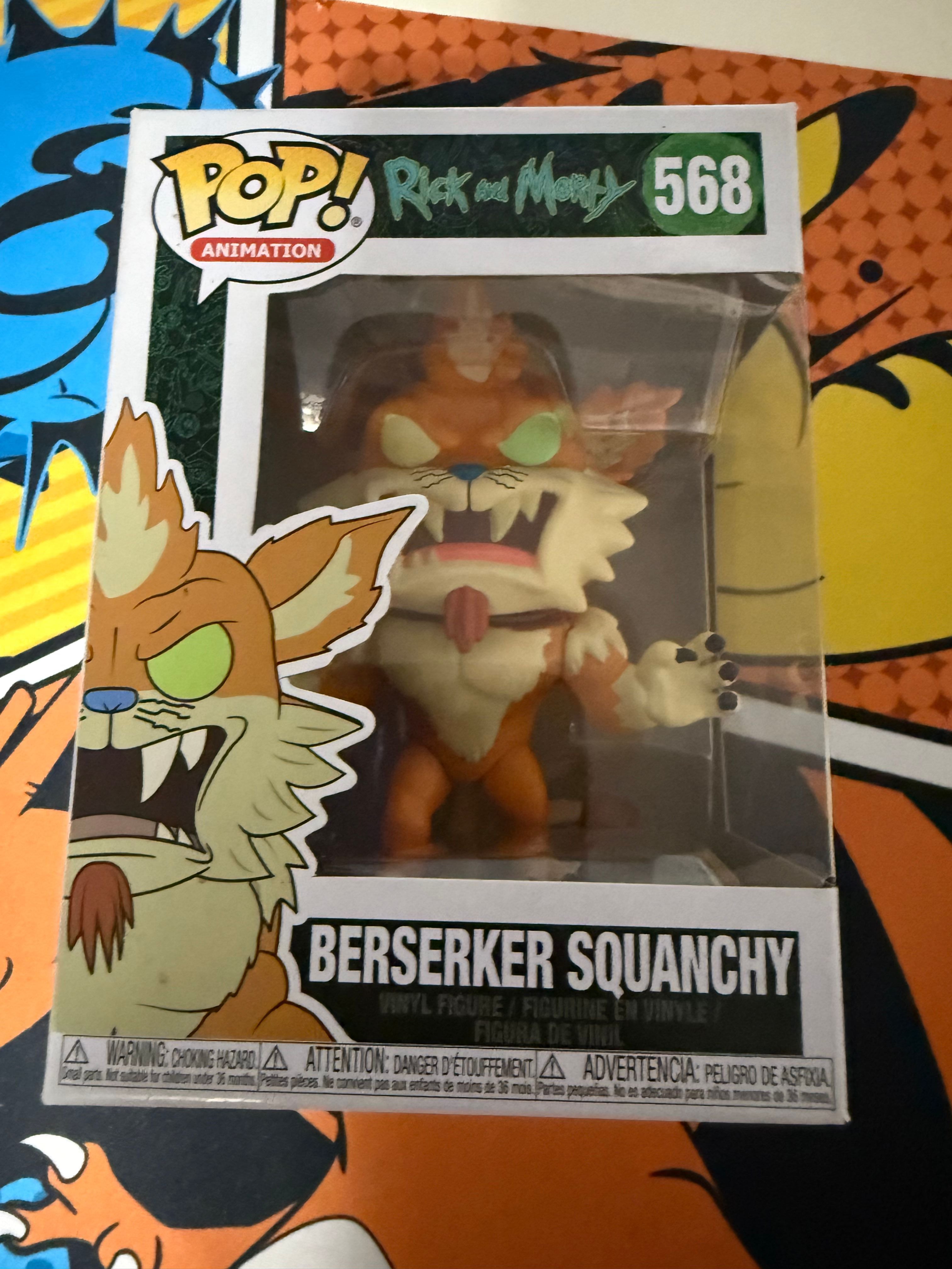 Berserker Squanchy Funko Pop - Rick and Morty