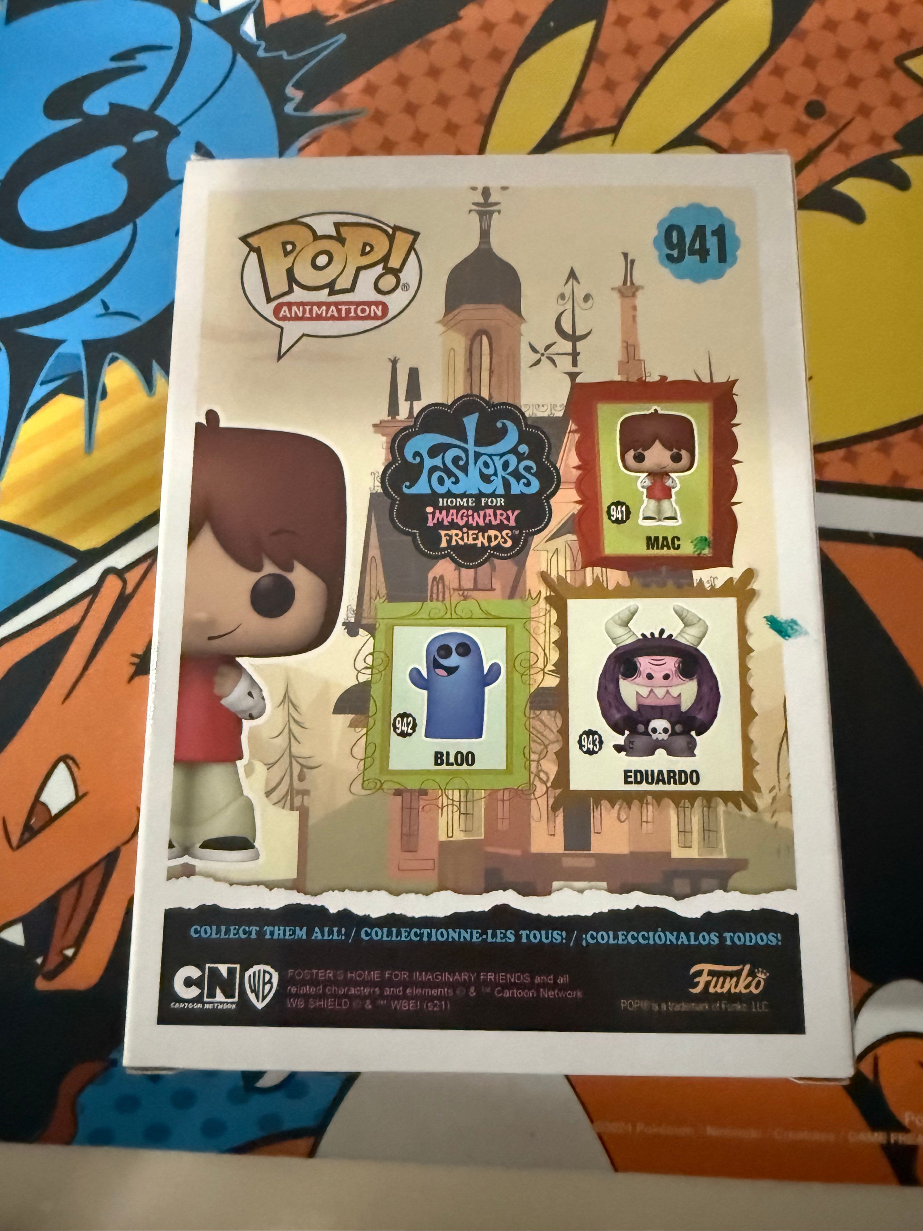 Mac Funko Pop - Foster's Home (Damaged Box)