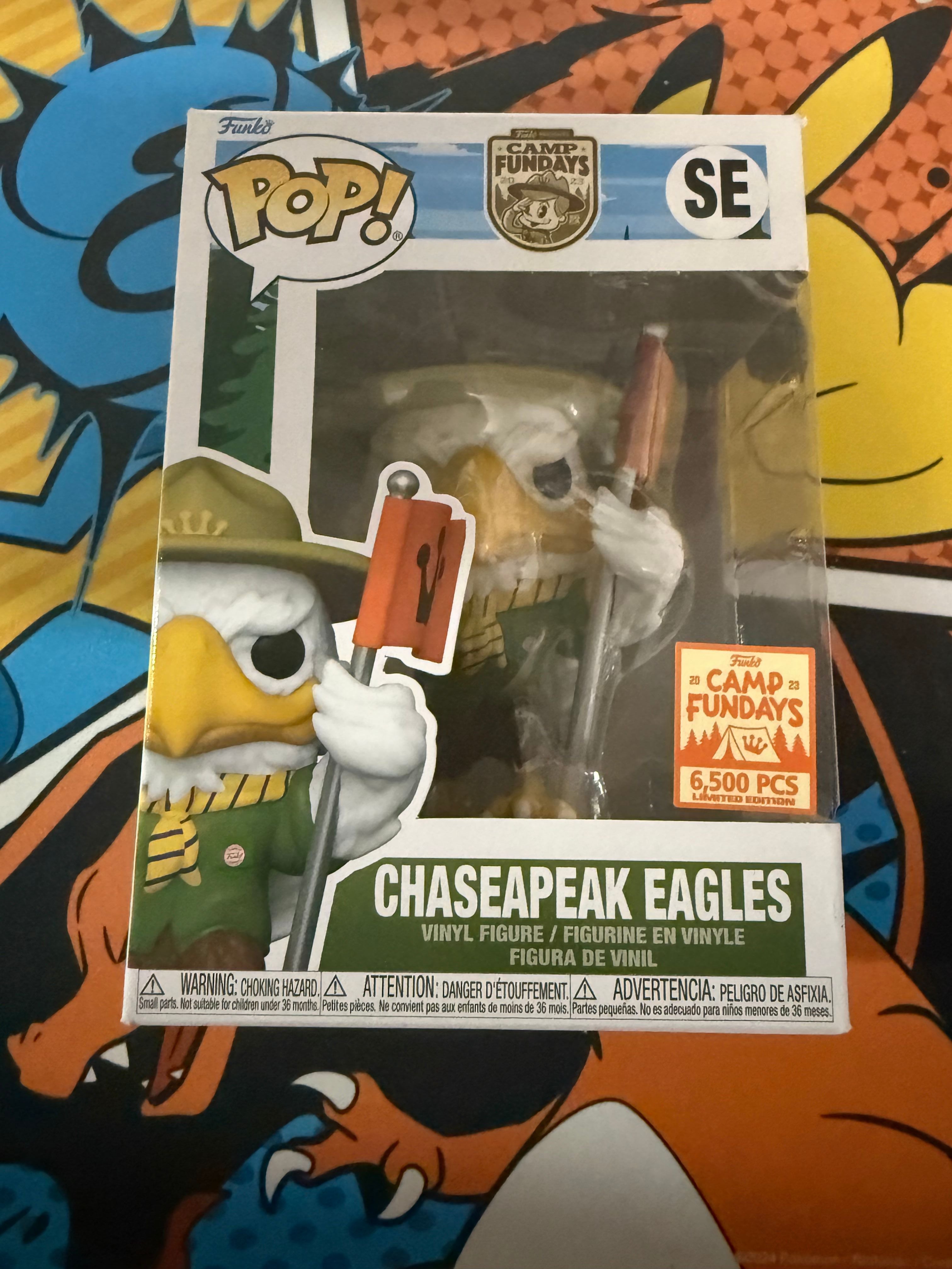 Chesapeake Eagles Mascot Funko Pop - Funko Fundays
