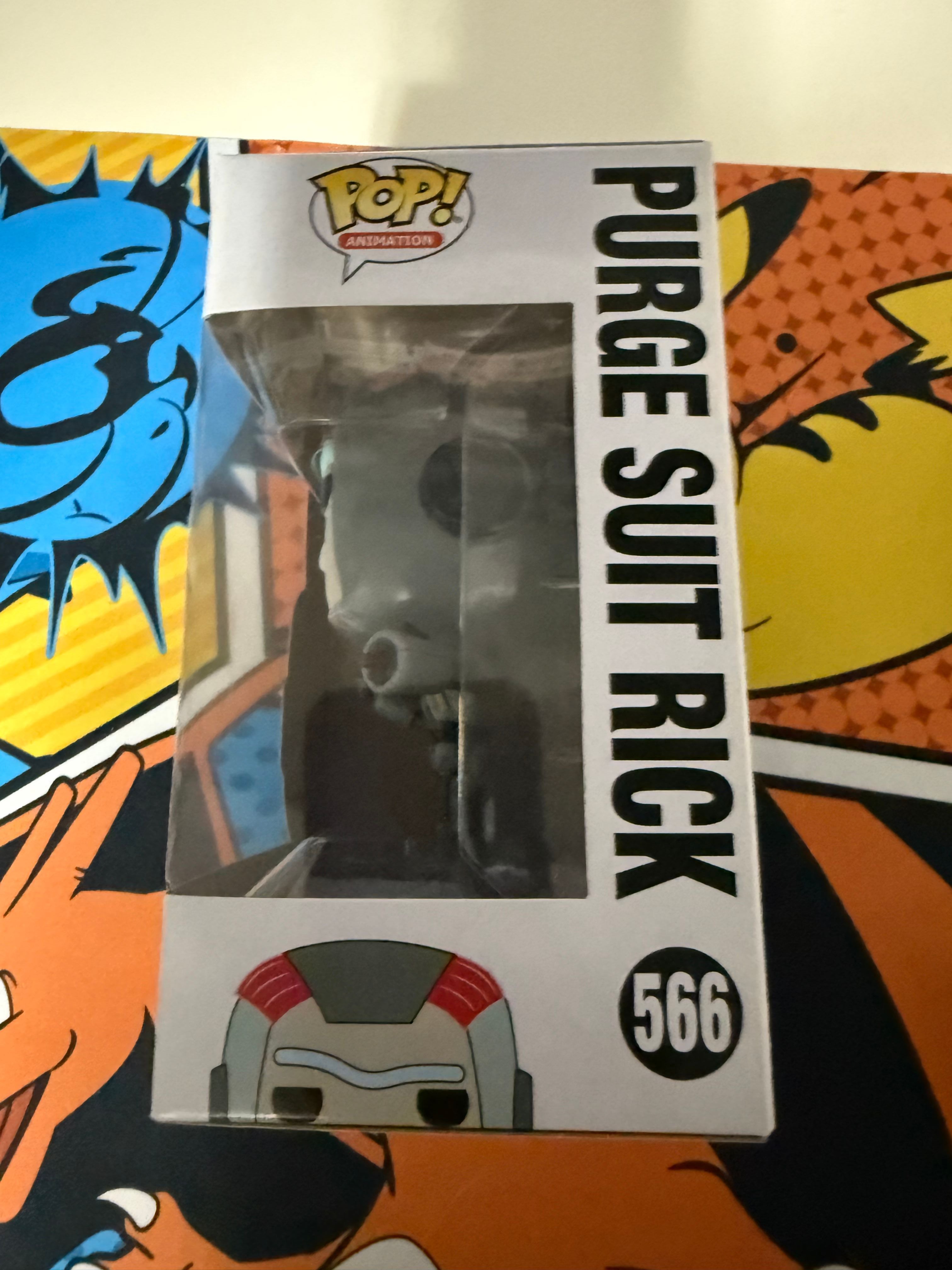 Purge Suit Rick Funko Pop - Rick and Morty