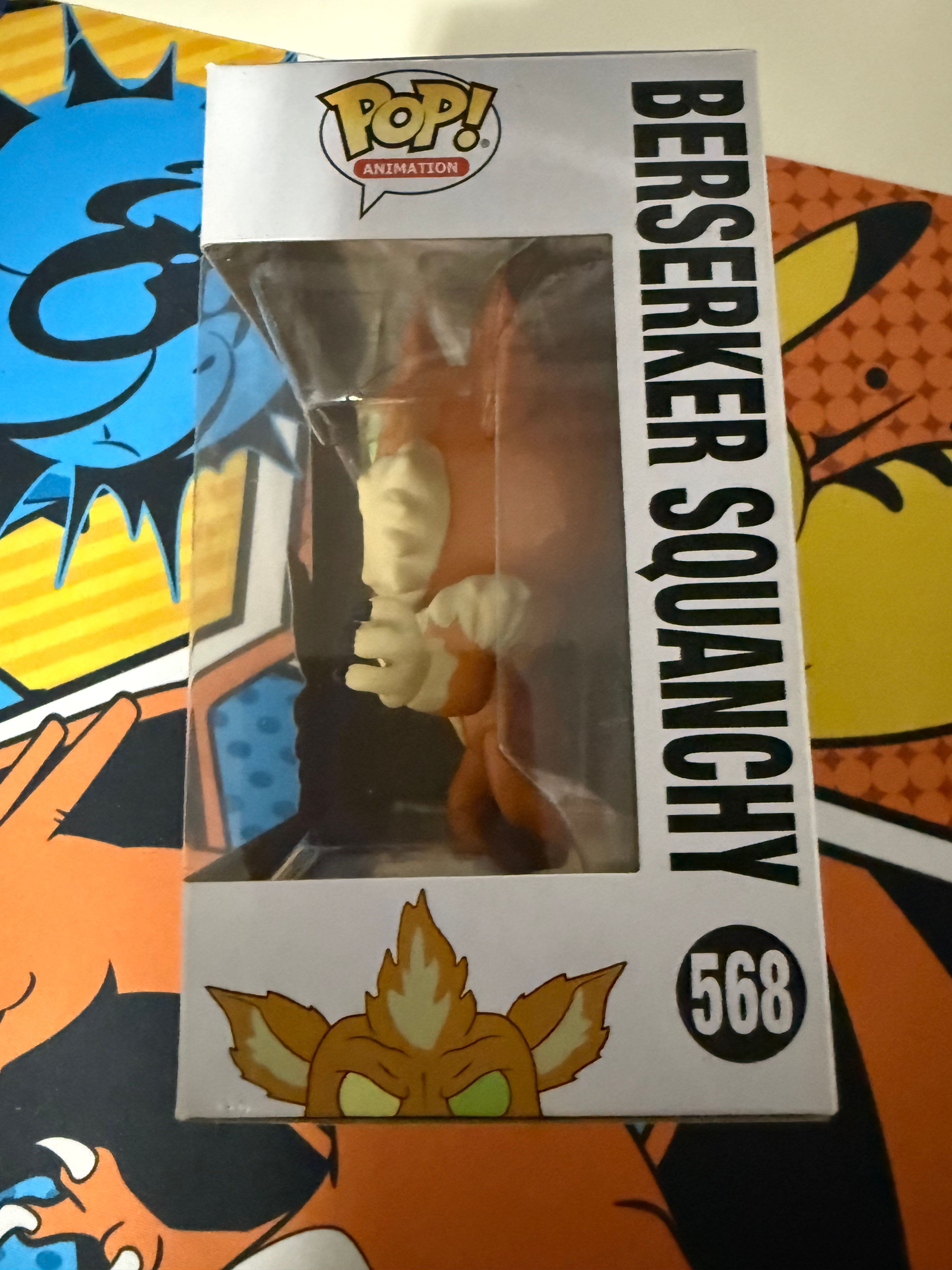 Berserker Squanchy Funko Pop - Rick and Morty