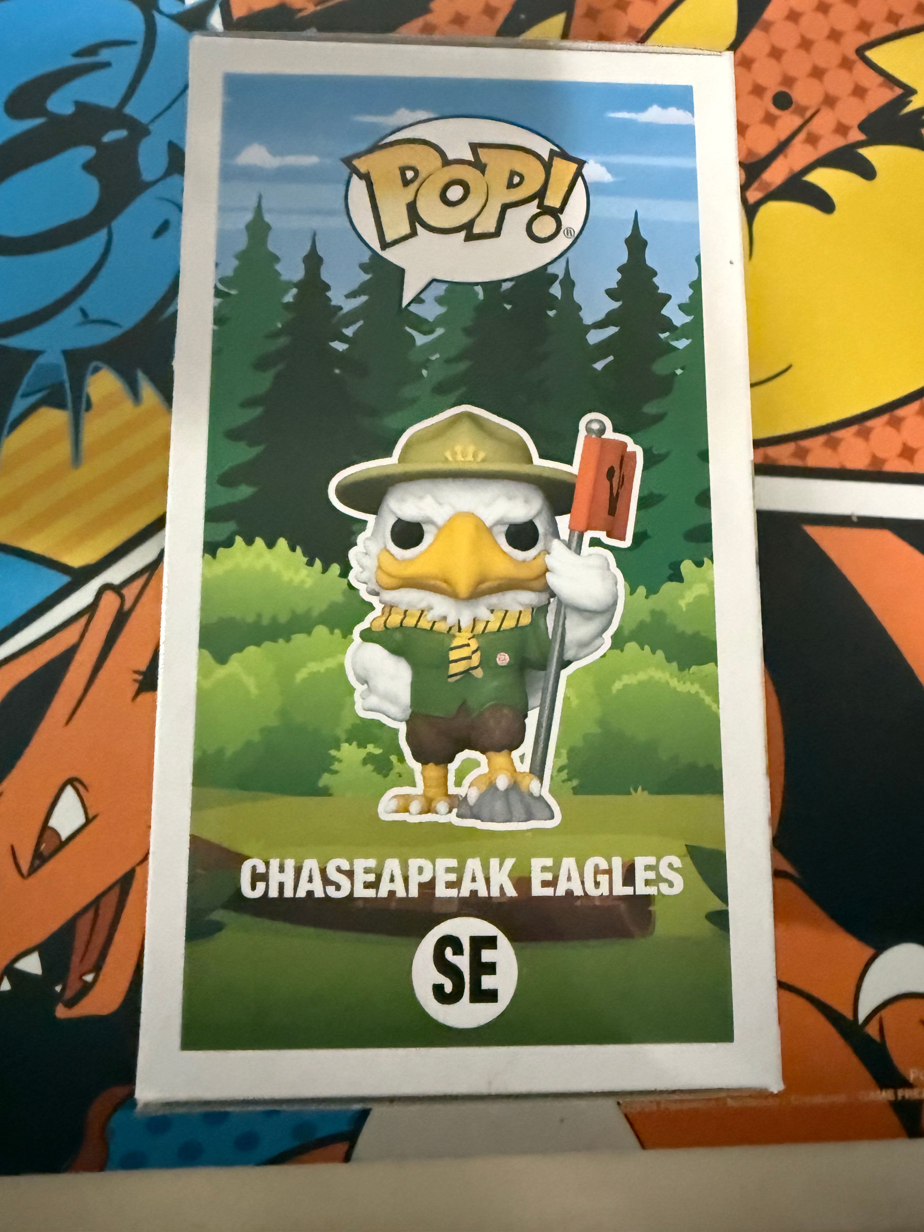 Chesapeake Eagles Mascot Funko Pop - Funko Fundays