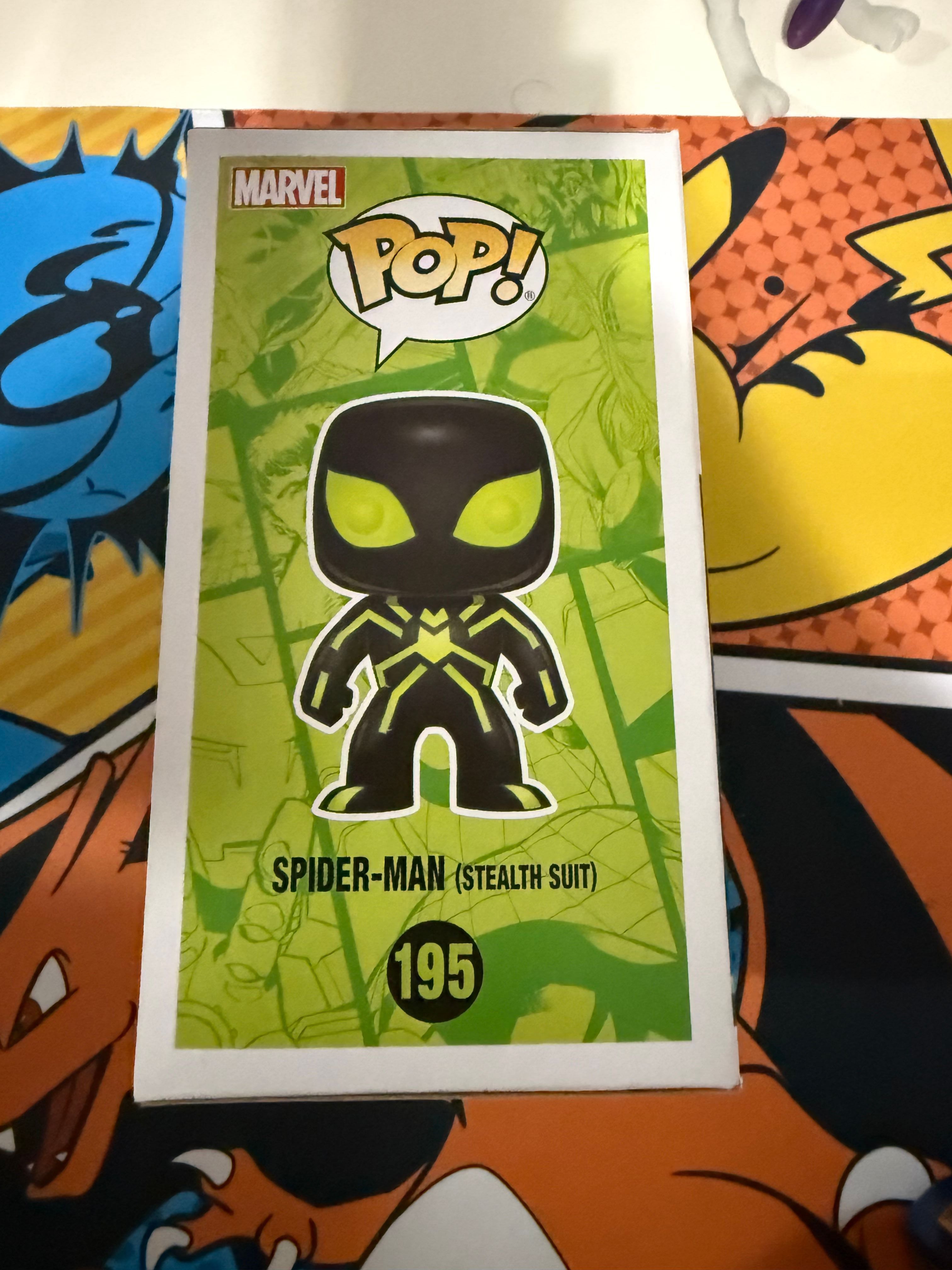 Spider-Man Stealth Suit Funko Pop