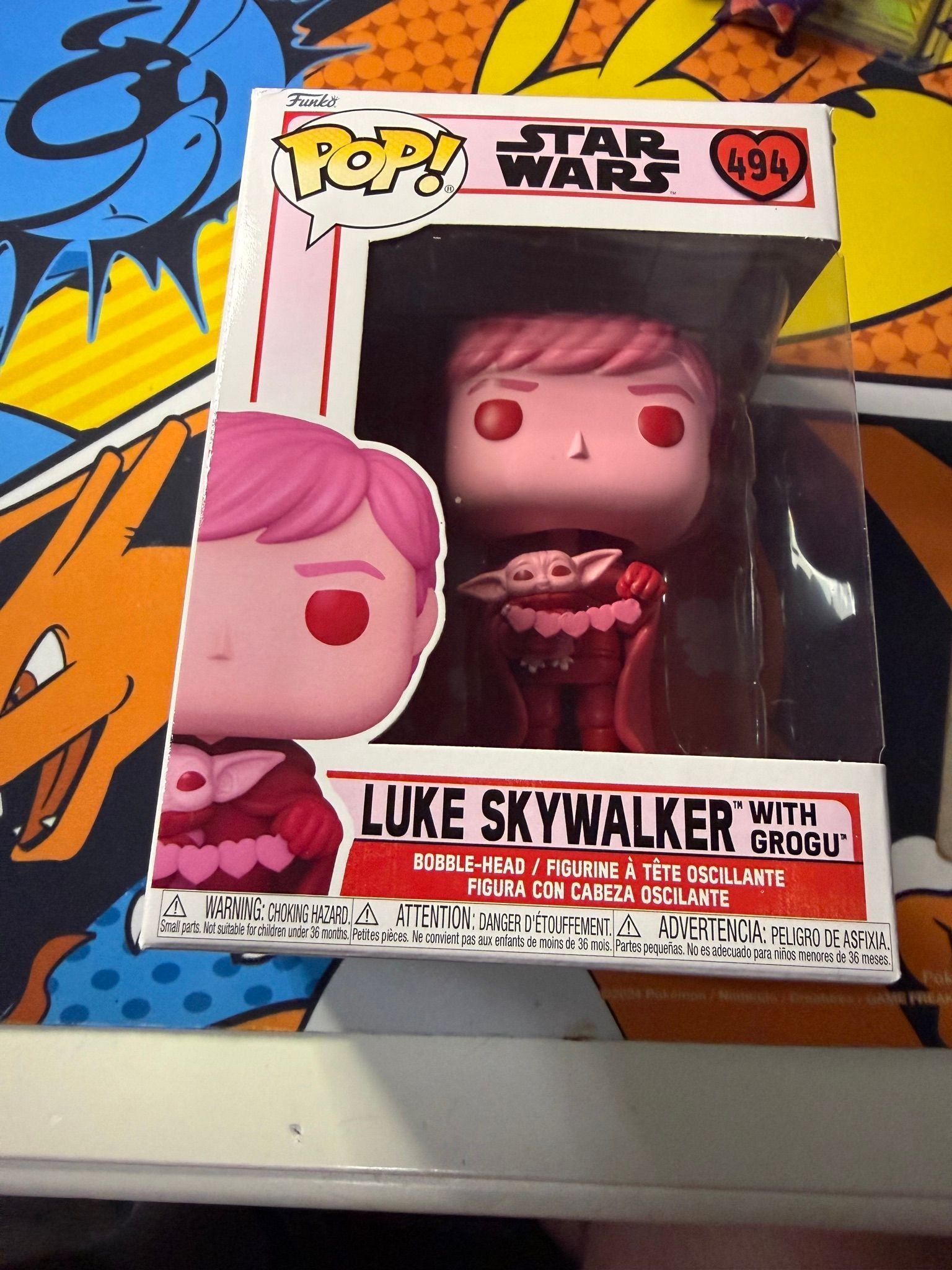 Valentine's Day Luke Skywalker Funko Pop