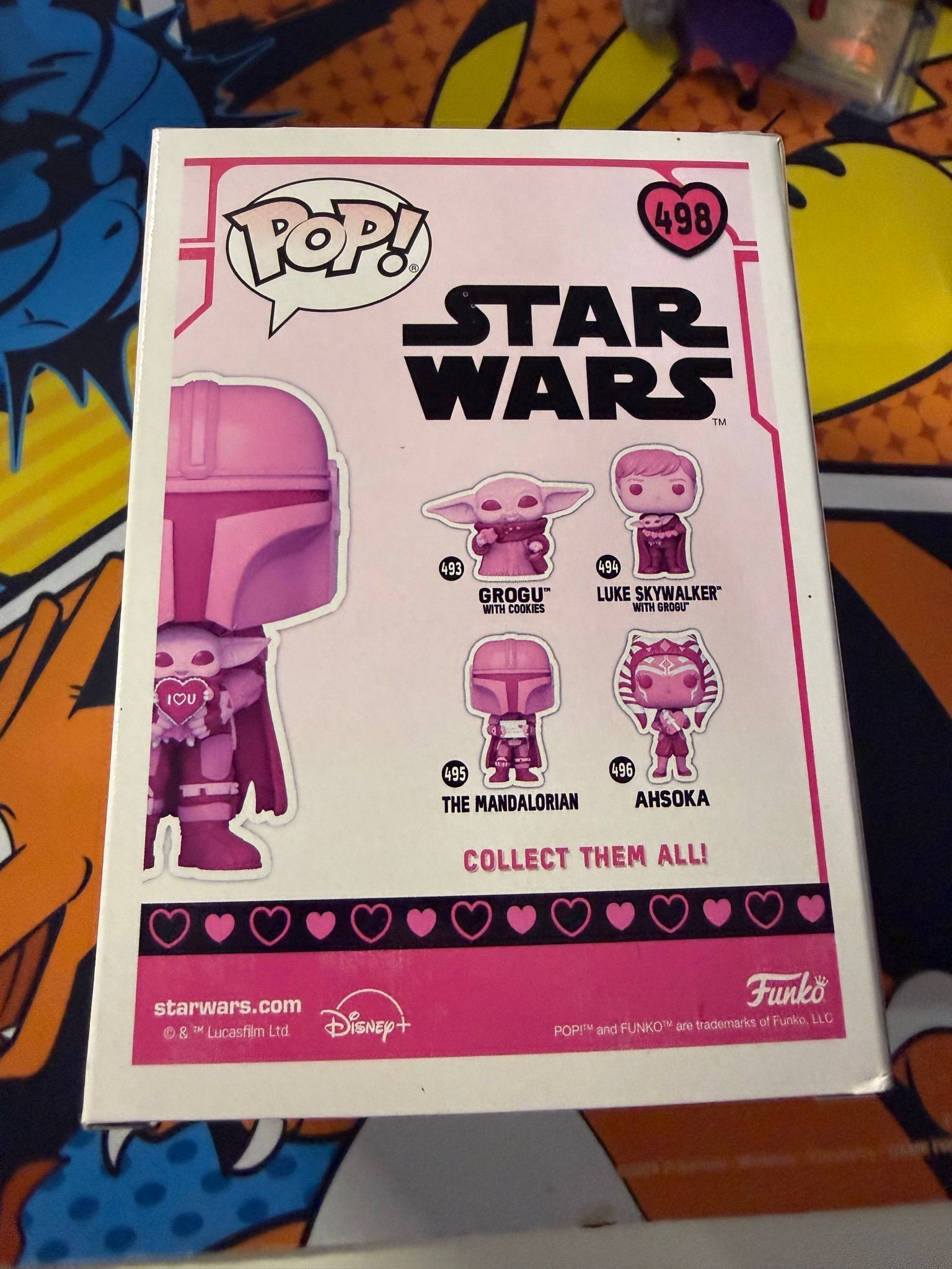 Valentine's Day Mandalorian Funko Pop (Damaged Box)