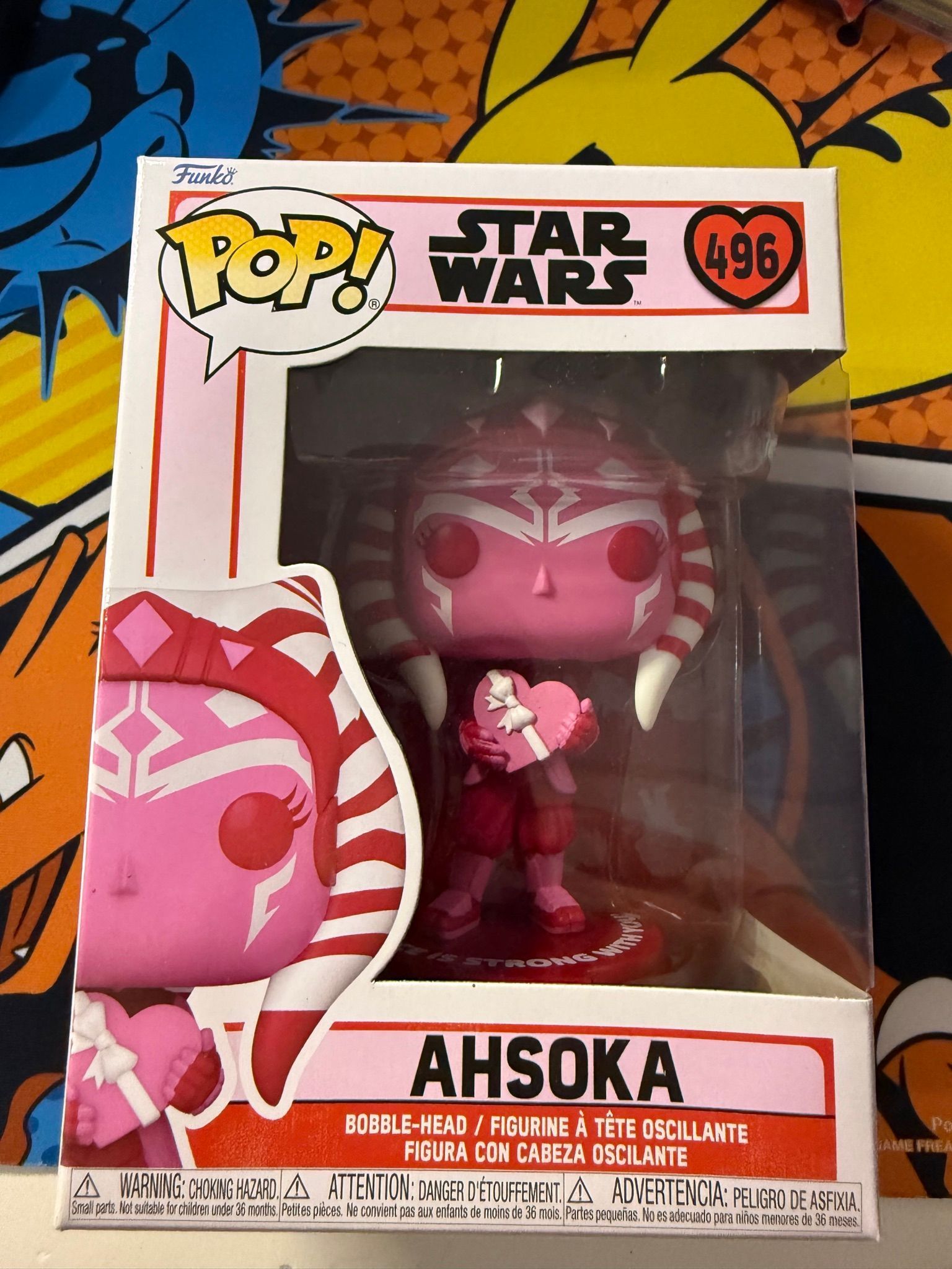 Valentine's Day Ahsoka Funko Pop