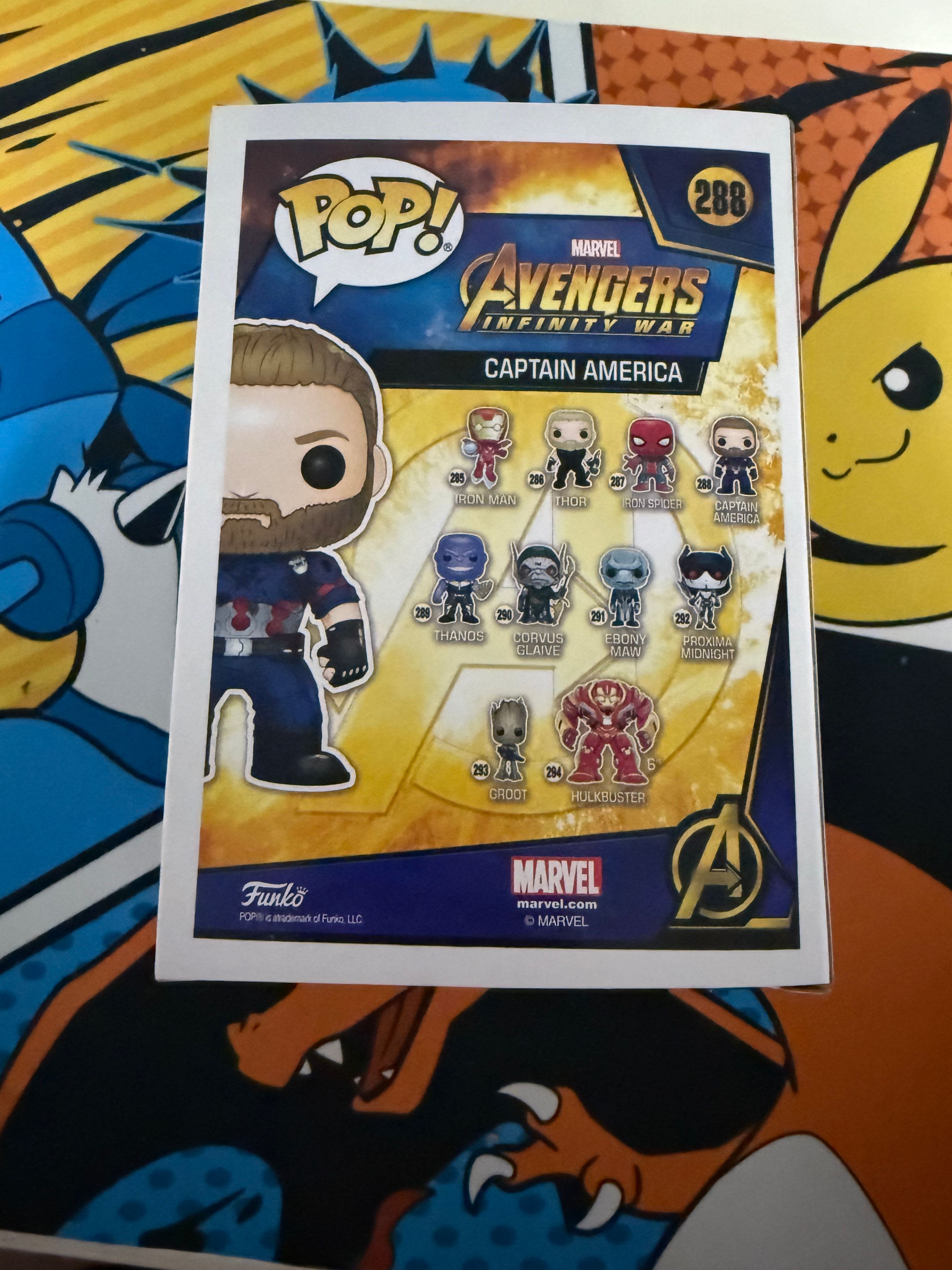Captain America Funko Pop - Infinity War