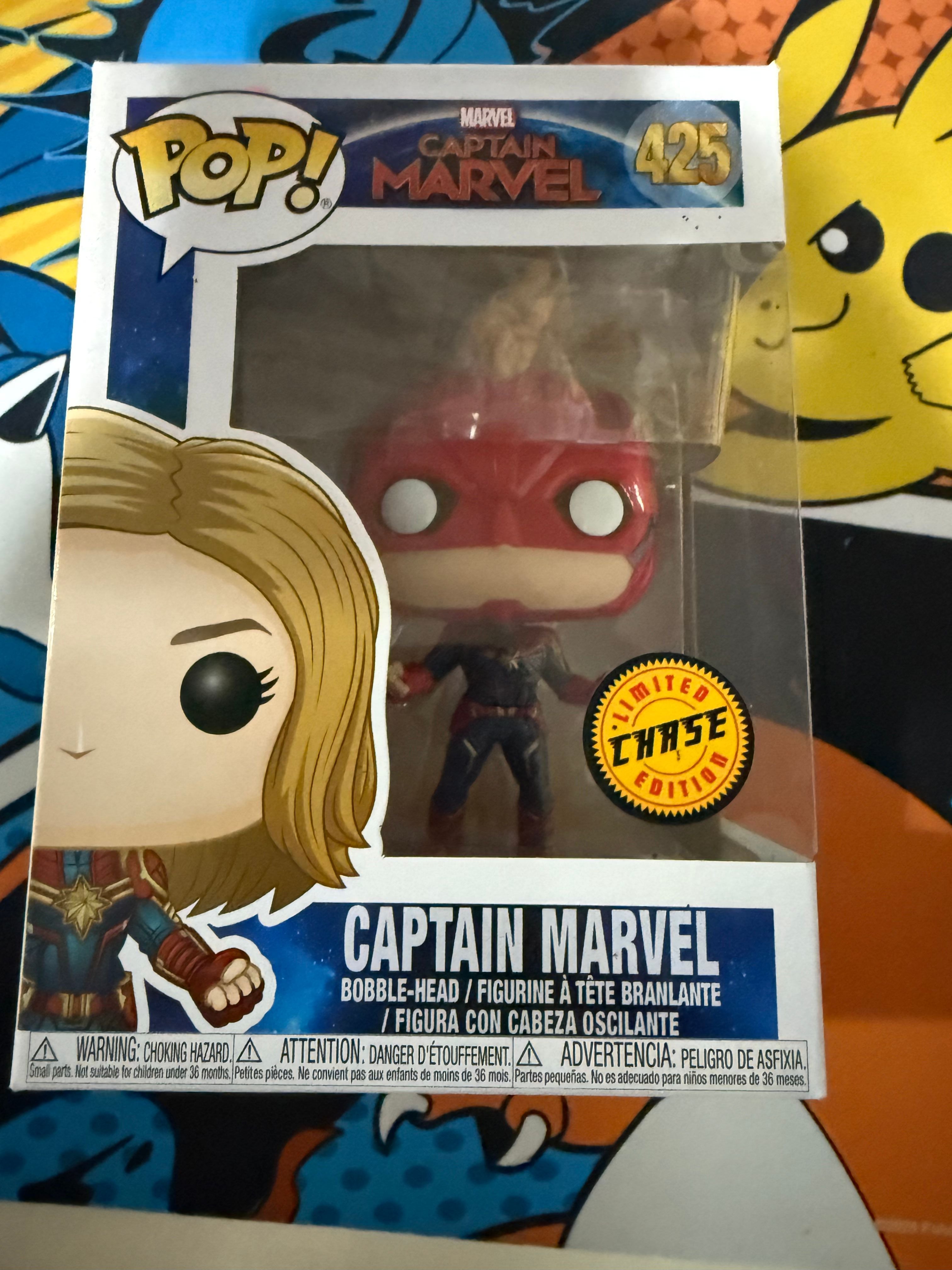 Captain Marvel Funko Pop - Chase Edition