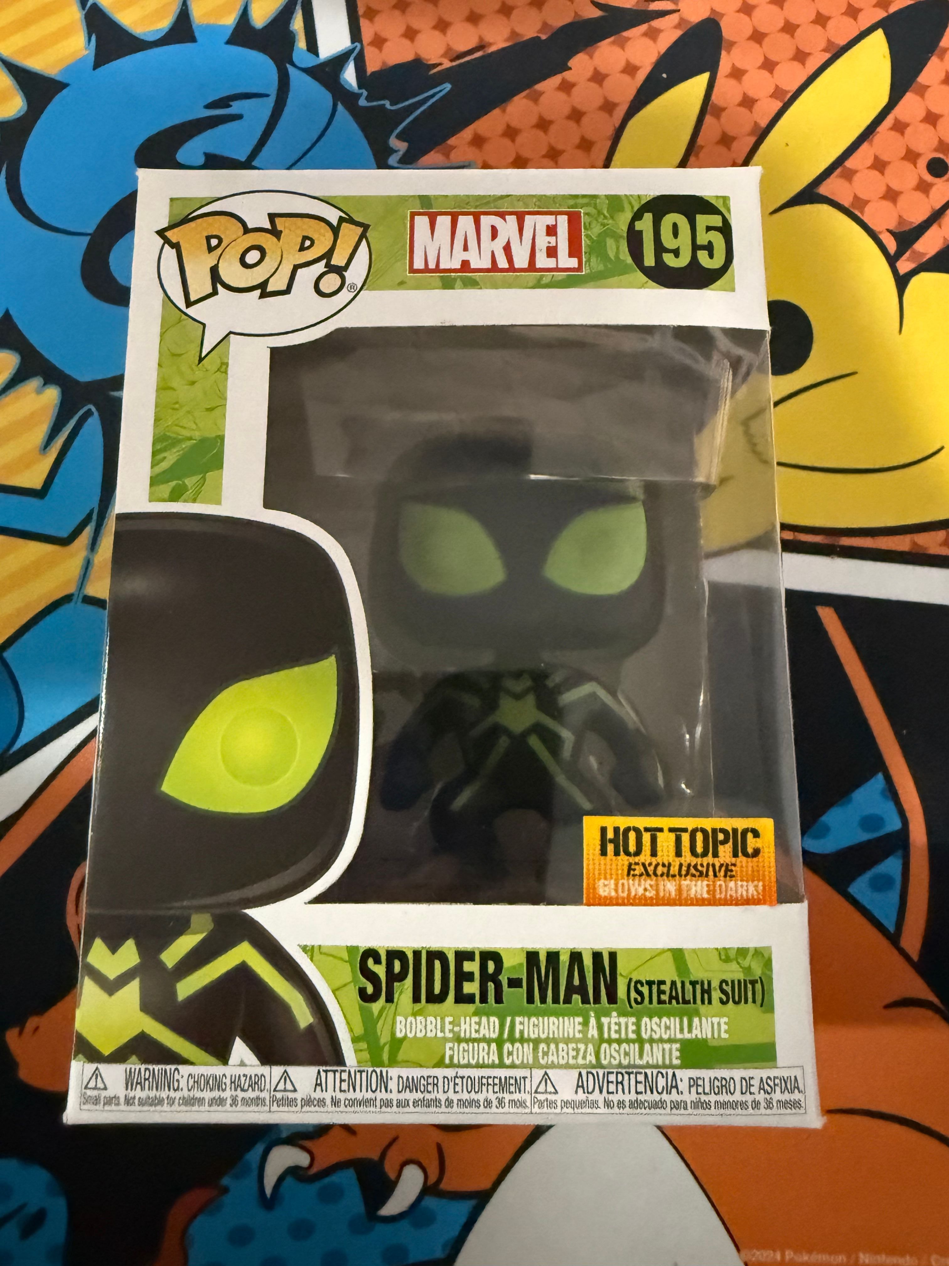 Spider-Man Stealth Suit Funko Pop