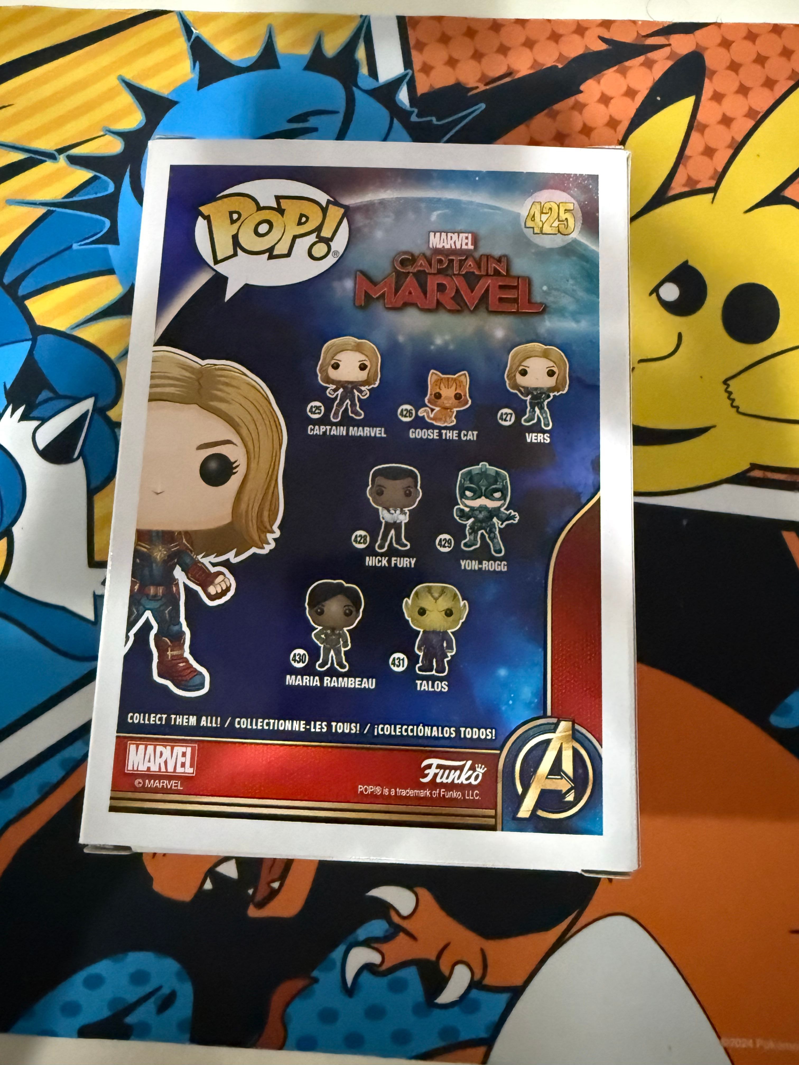 Captain Marvel Funko Pop - Chase Edition