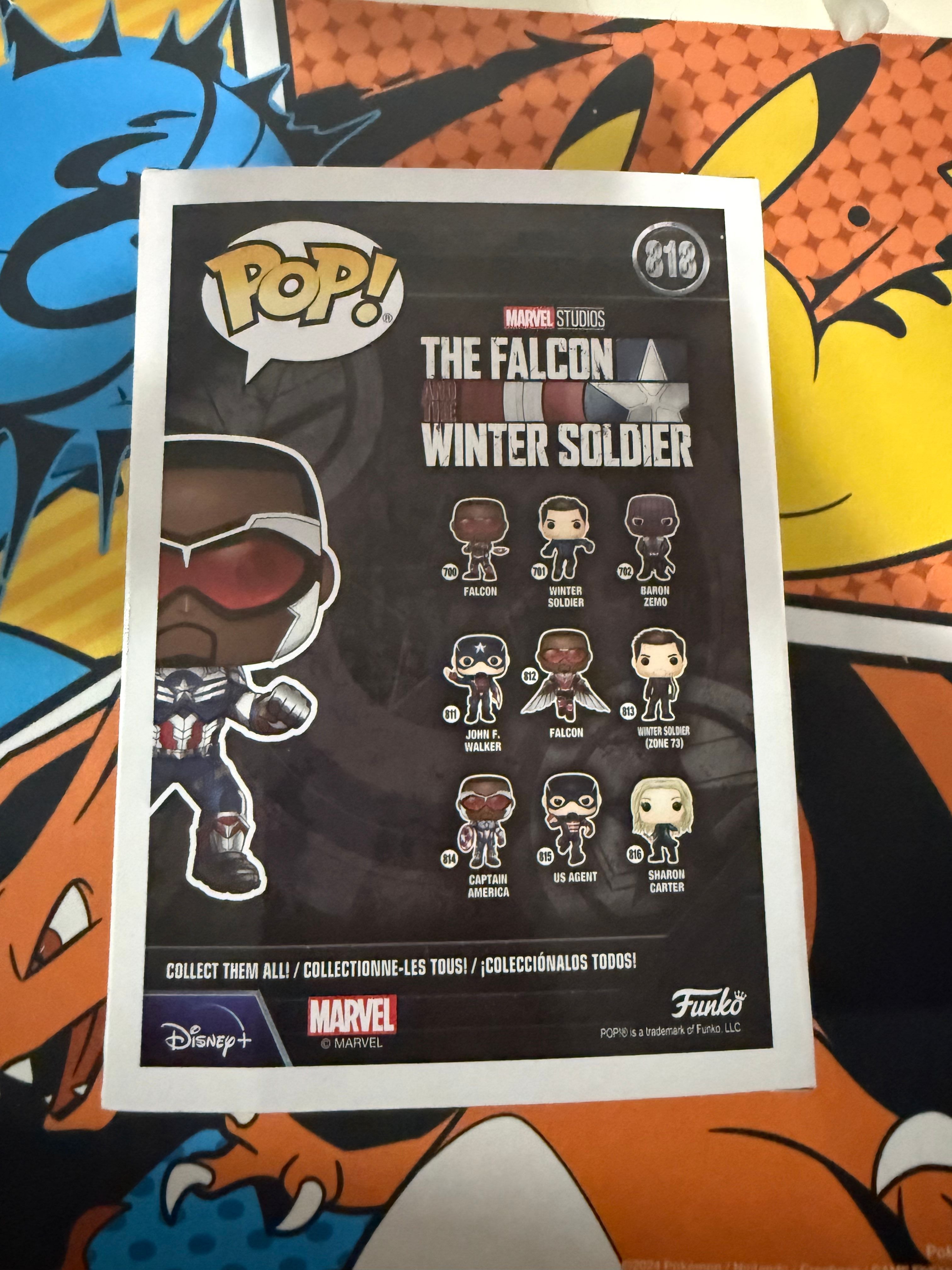 Captain America Funko Pop - Falcon and Winter Soldier