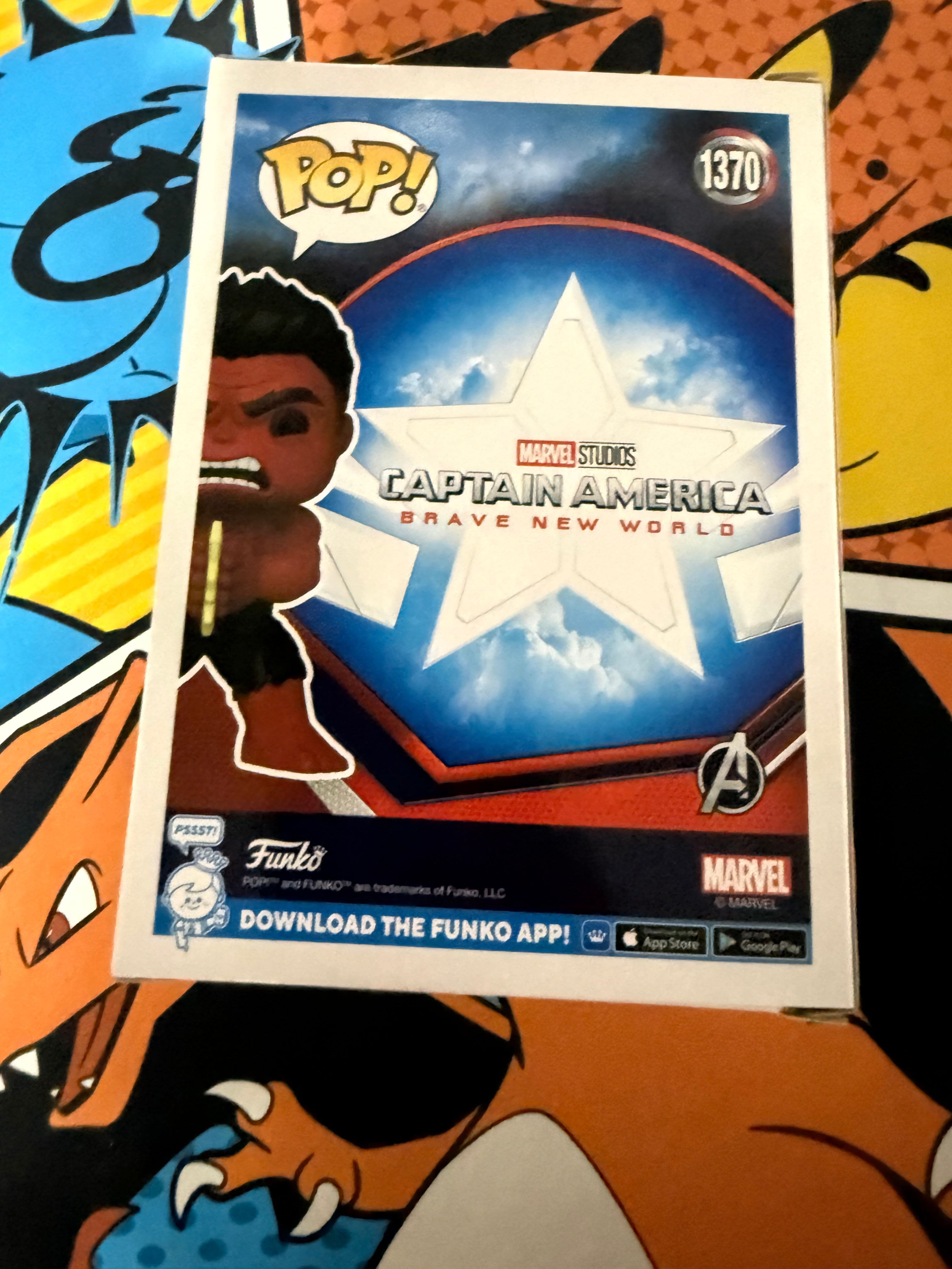 Red Hulk Funko Pop - Captain America Brave New World