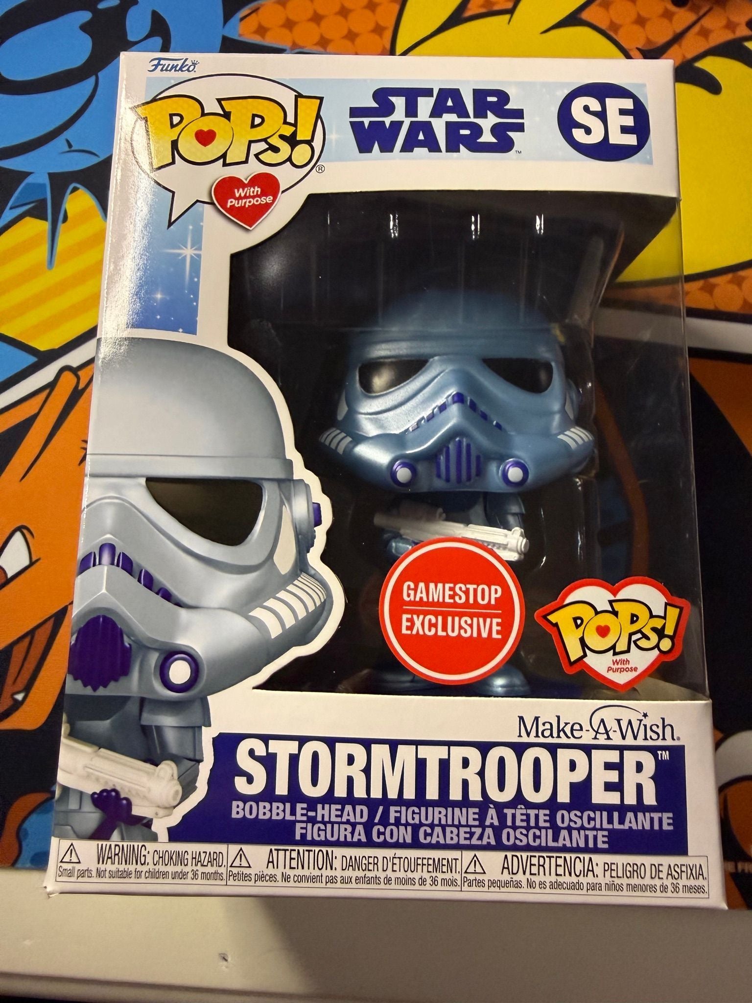 Make-A-Wish Stormtrooper Funko Pop
