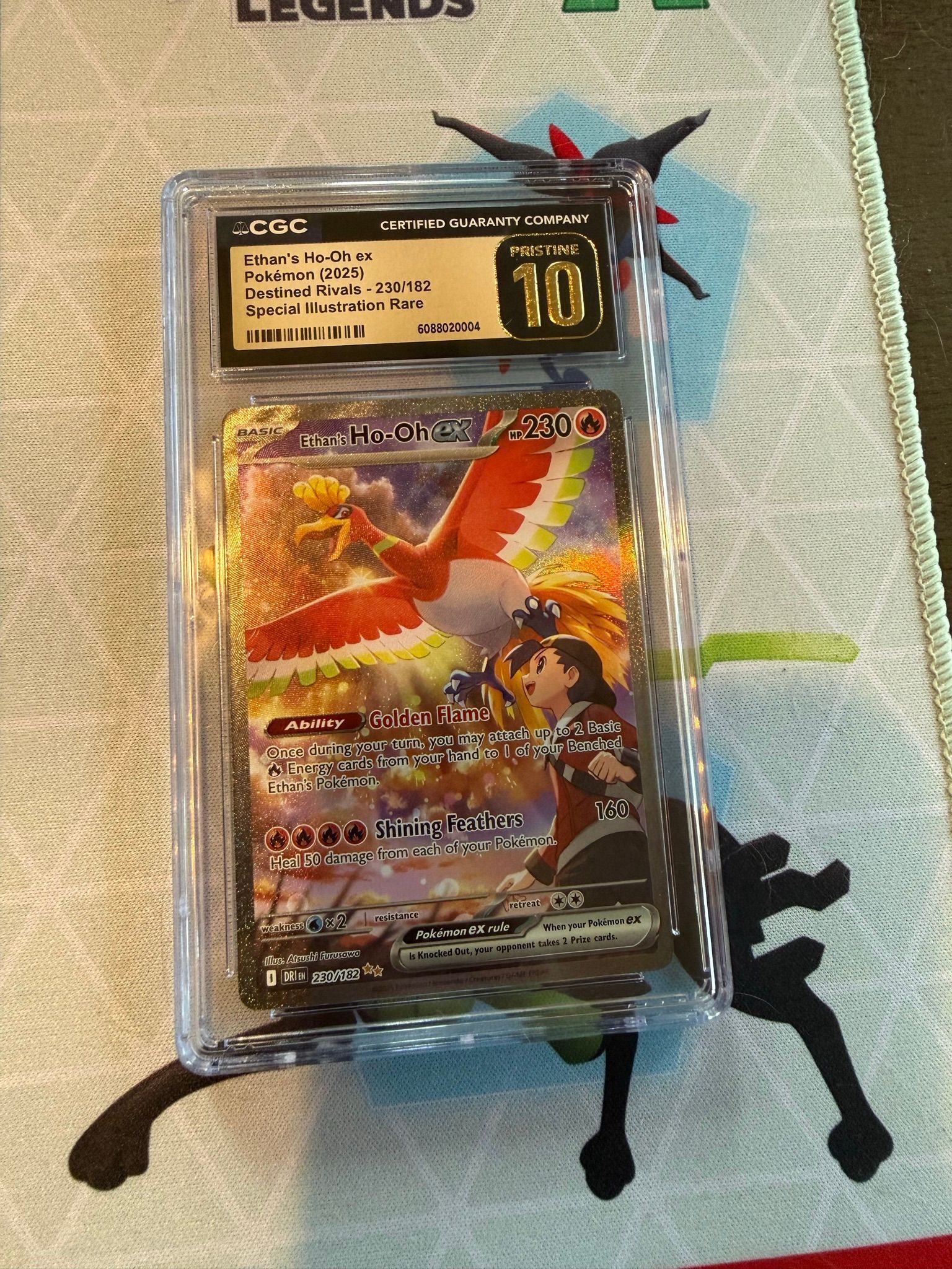 CGC Pristine 10 Ethan's Ho-Oh.