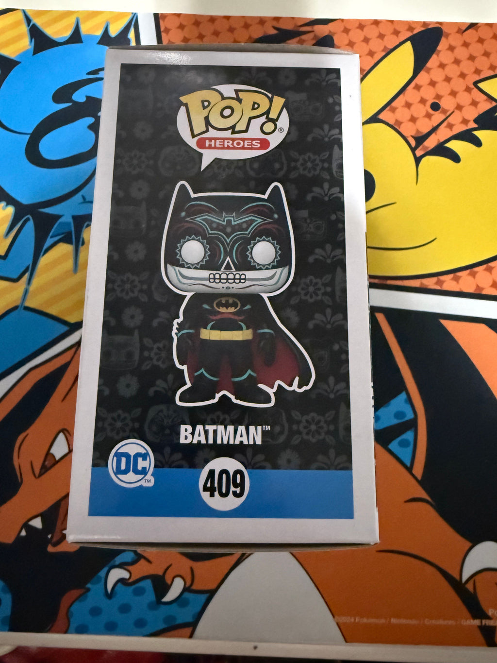 Batman Funko Pop - Dia de los Muertos GITD