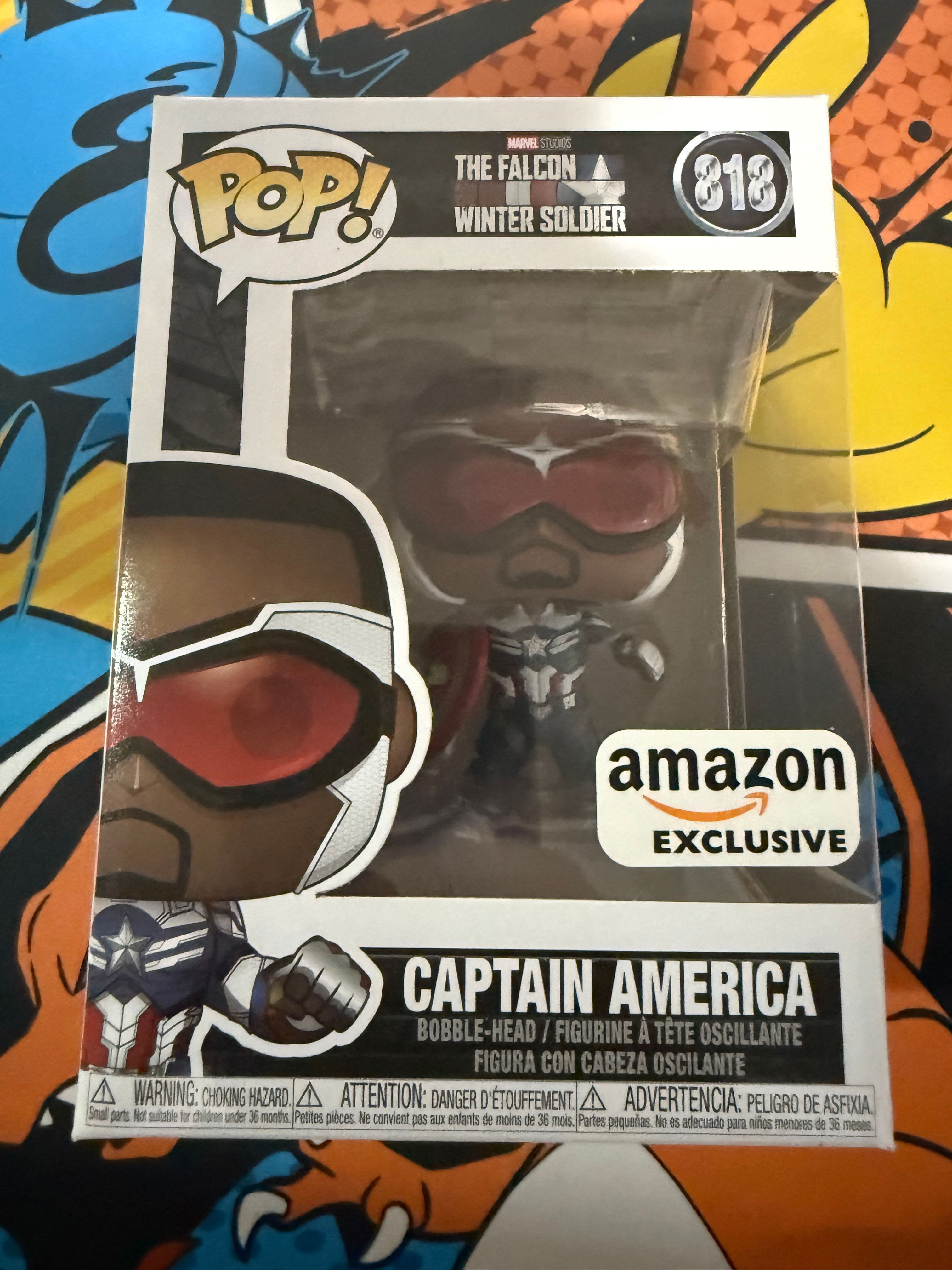 Captain America Funko Pop - Falcon and Winter Soldier