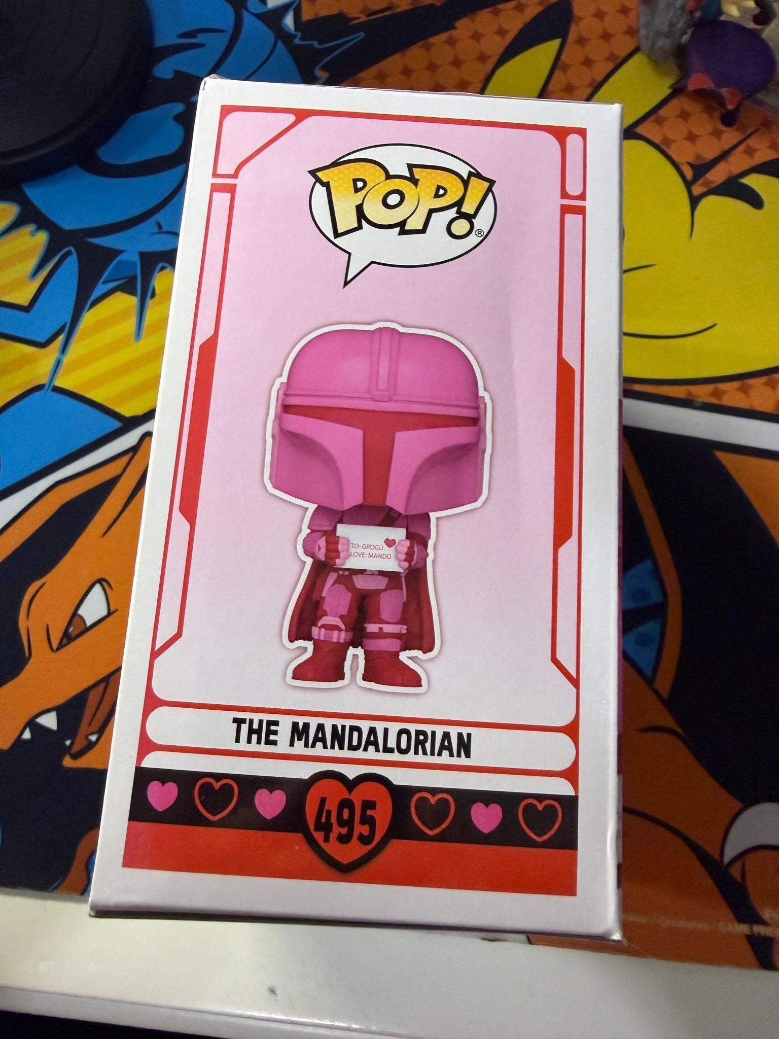 Valentine's Day Mandalorian Funko Pop