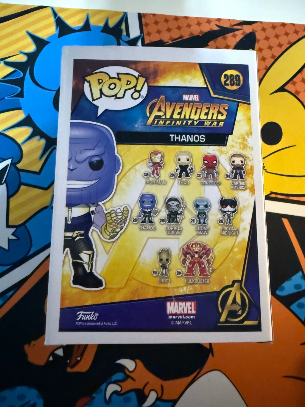 Thanos Funko Pop - Infinity Gauntlet