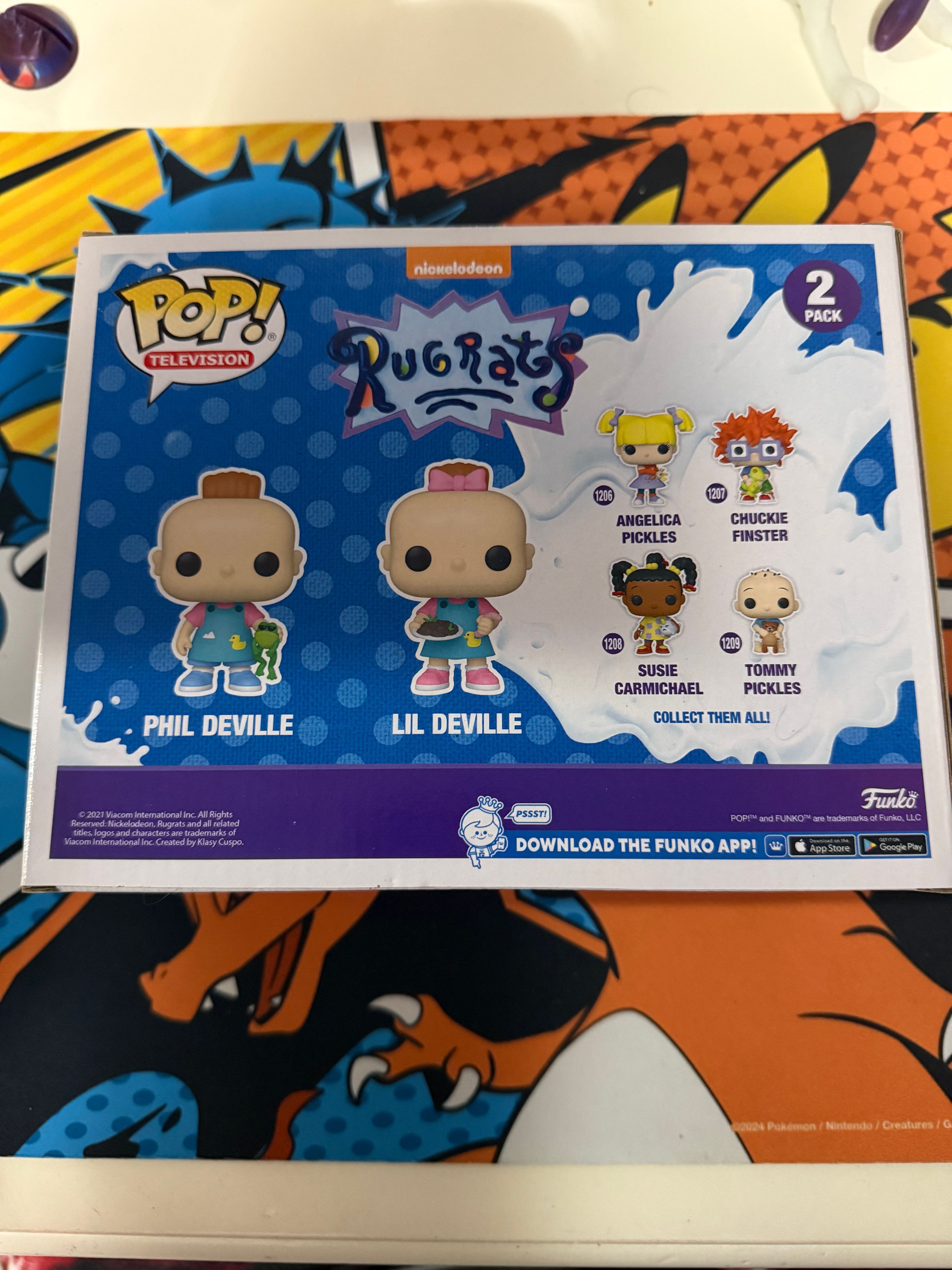 Phil and Lil DeVille Funko Pop - Rugrats