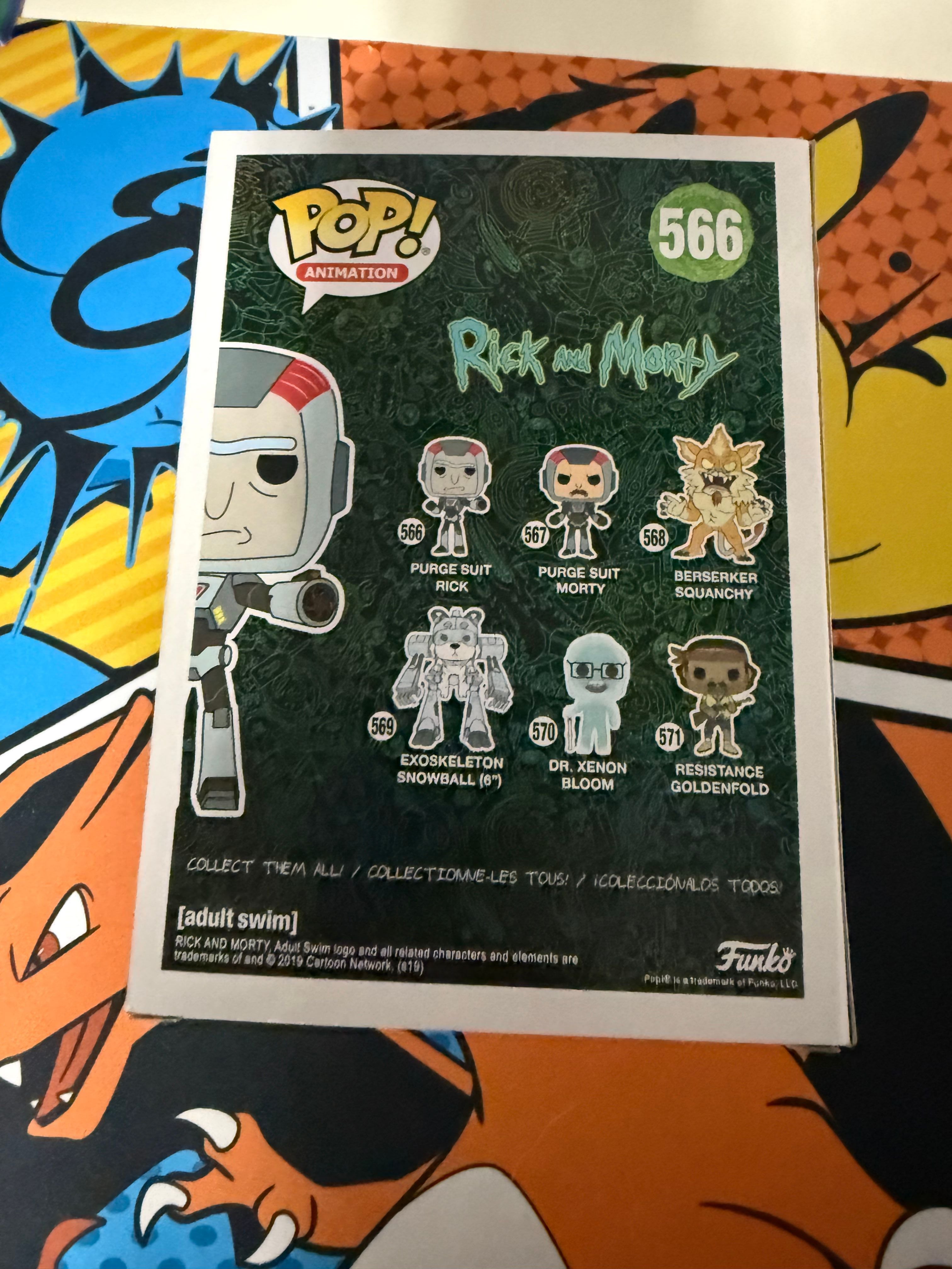 Purge Suit Rick Funko Pop - Rick and Morty