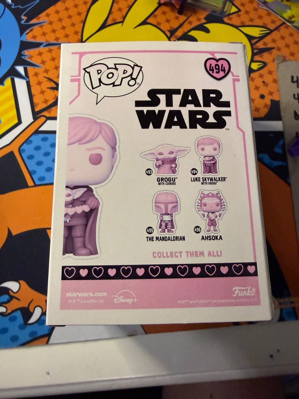 Valentine's Day Luke Skywalker Funko Pop