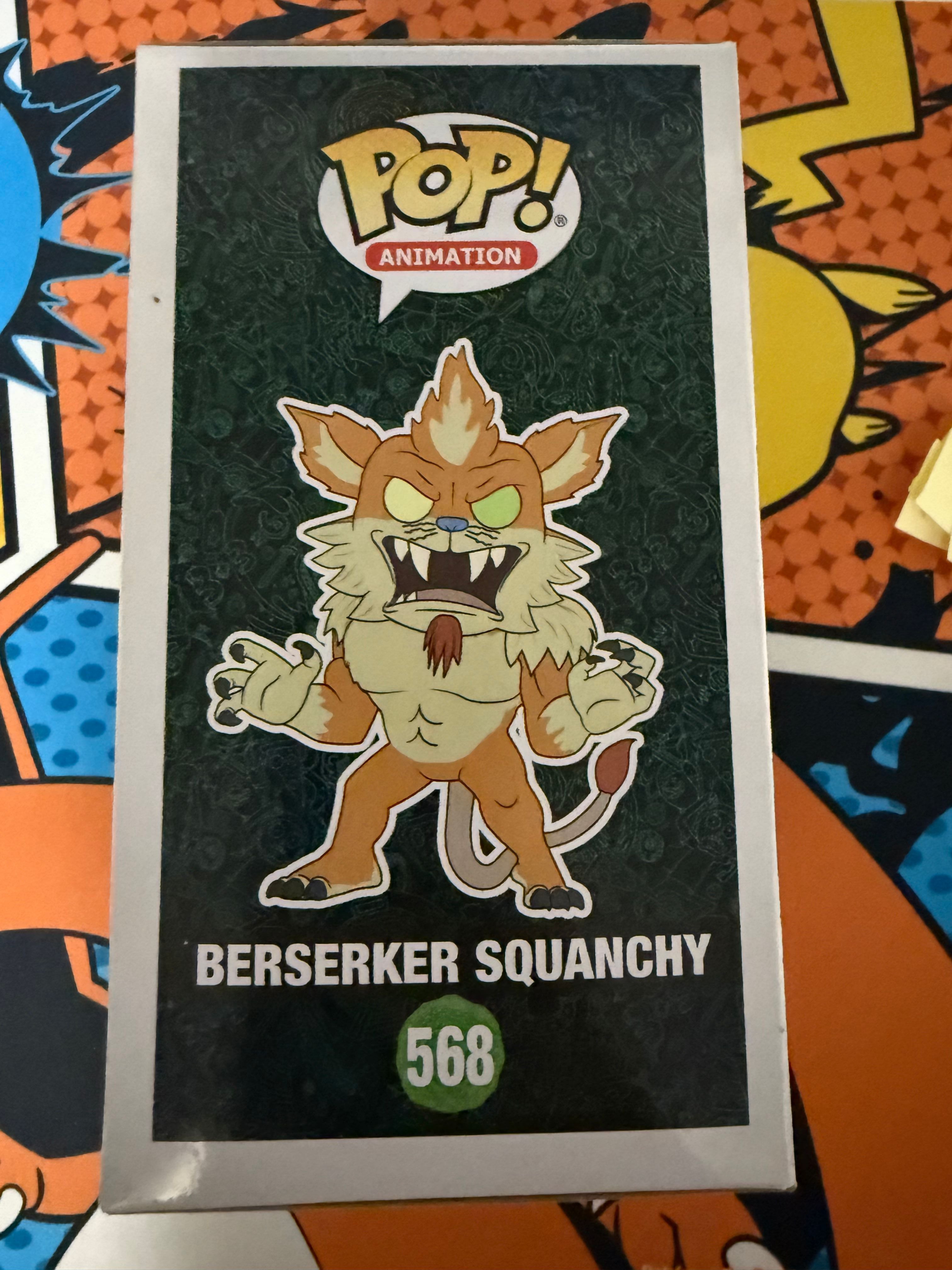 Berserker Squanchy Funko Pop - Rick and Morty