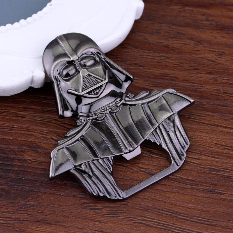 Alloy Beer Bottle Opener Keychain - Star Wars Darth Vader