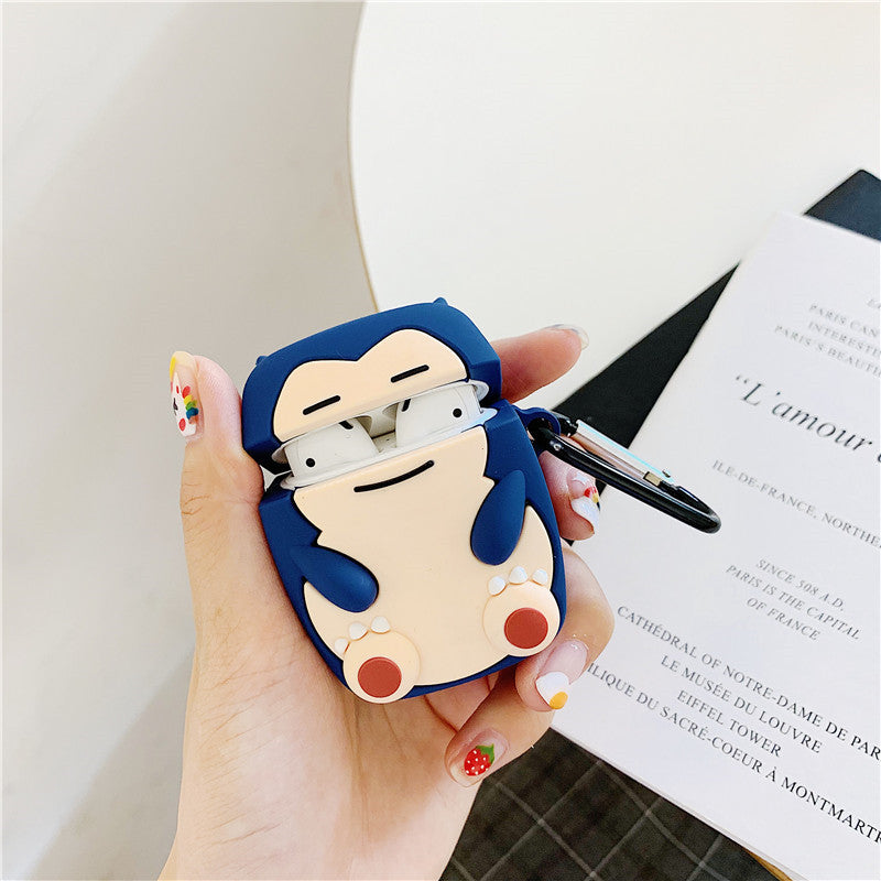 Creative AirPods Case for Pikachu and Snorlax